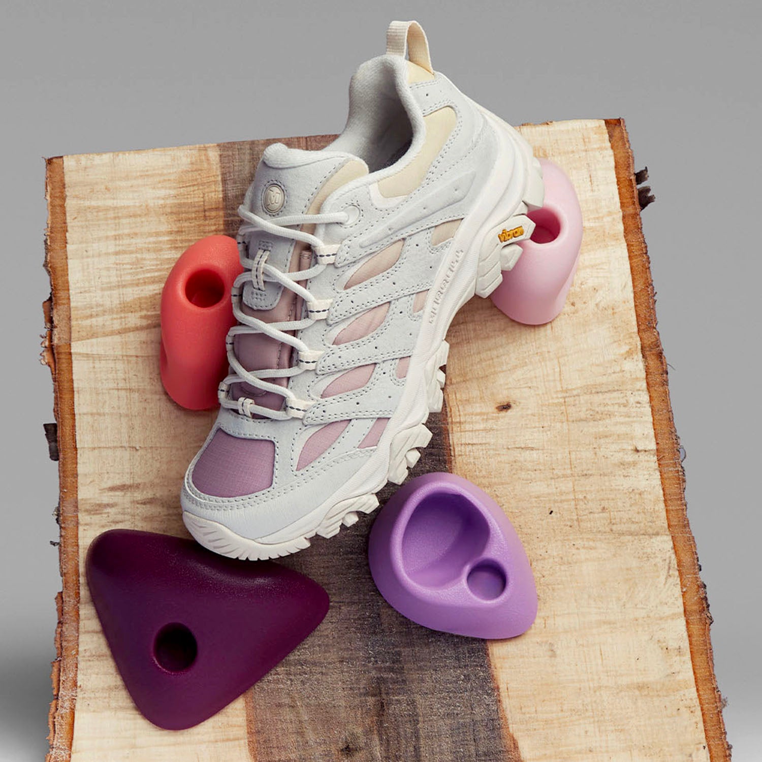 Womens Merrell Women's Merrell Moab 3 Vista Chalk/Multi Chalk/Multi