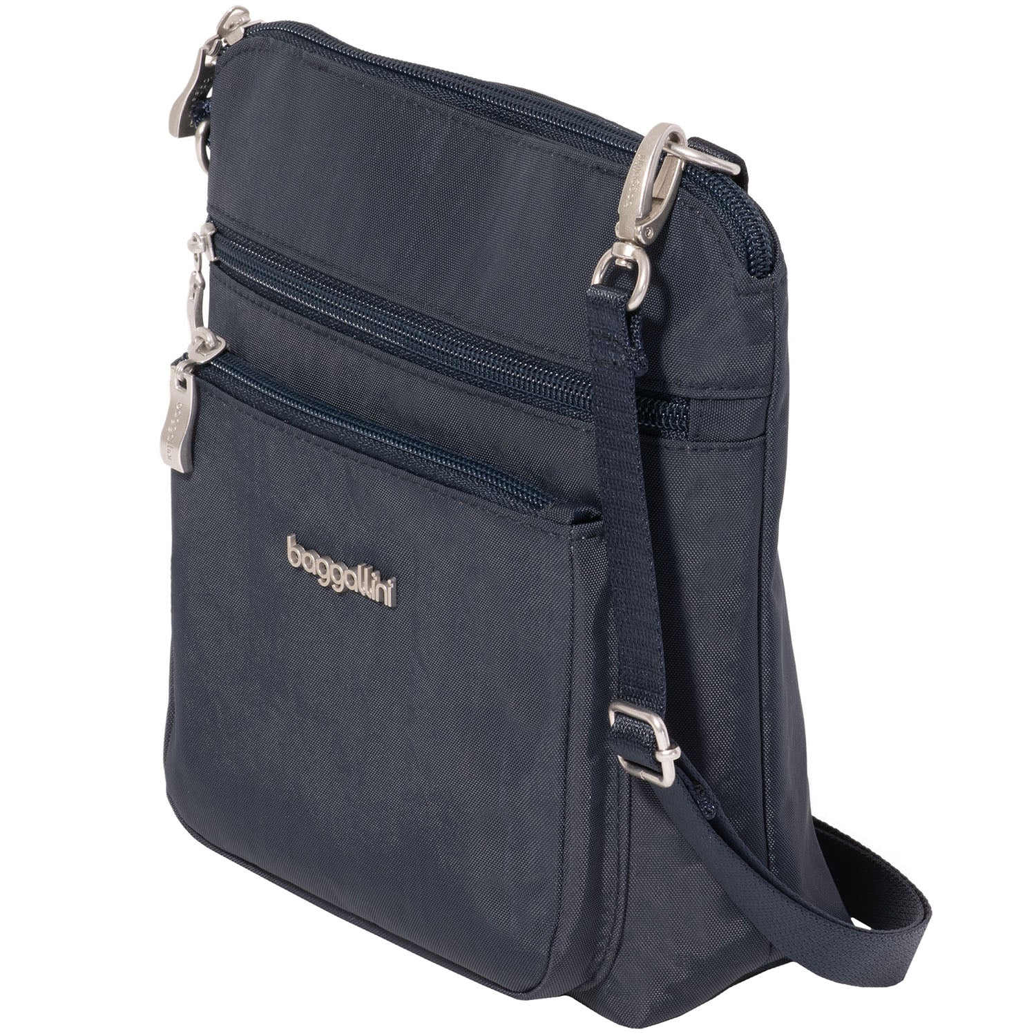 Womens Baggallini Baggallini Modern Pocket Crossbody French Navy French Navy
