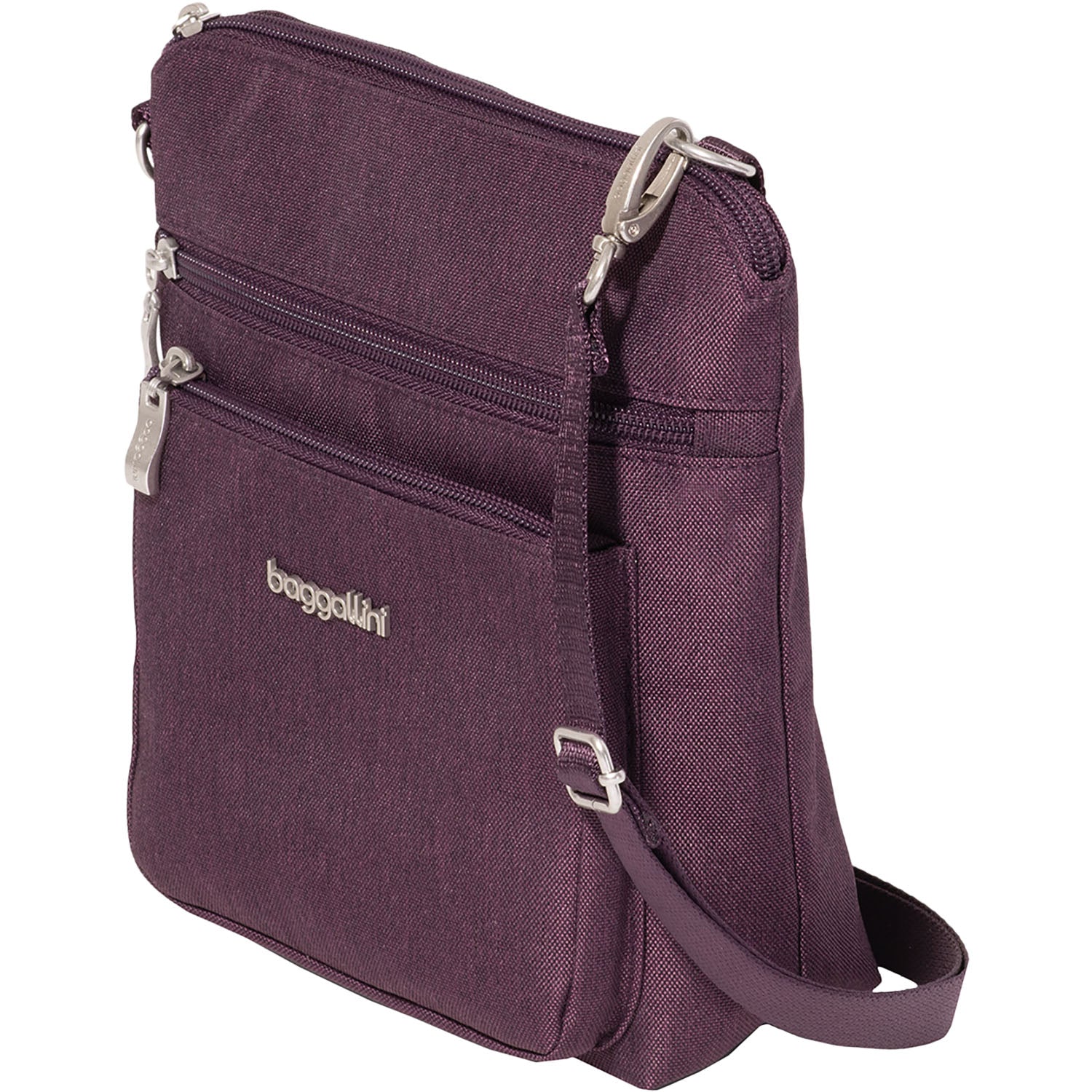 Womens Baggallini Baggallini Modern Pocket Crossbody Plum Plum