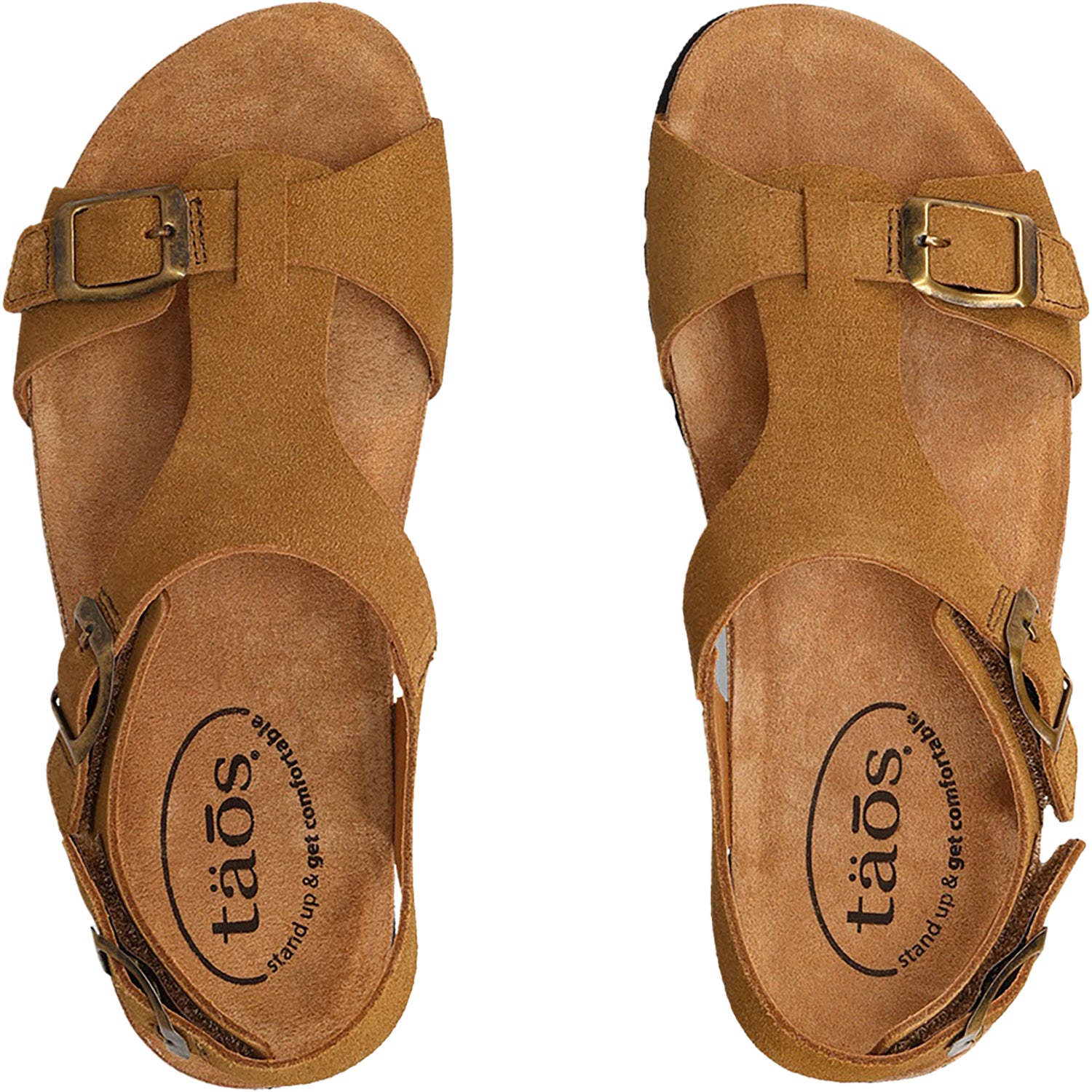 Womens Taos Taos MVP Women's Sandals Camel Camel