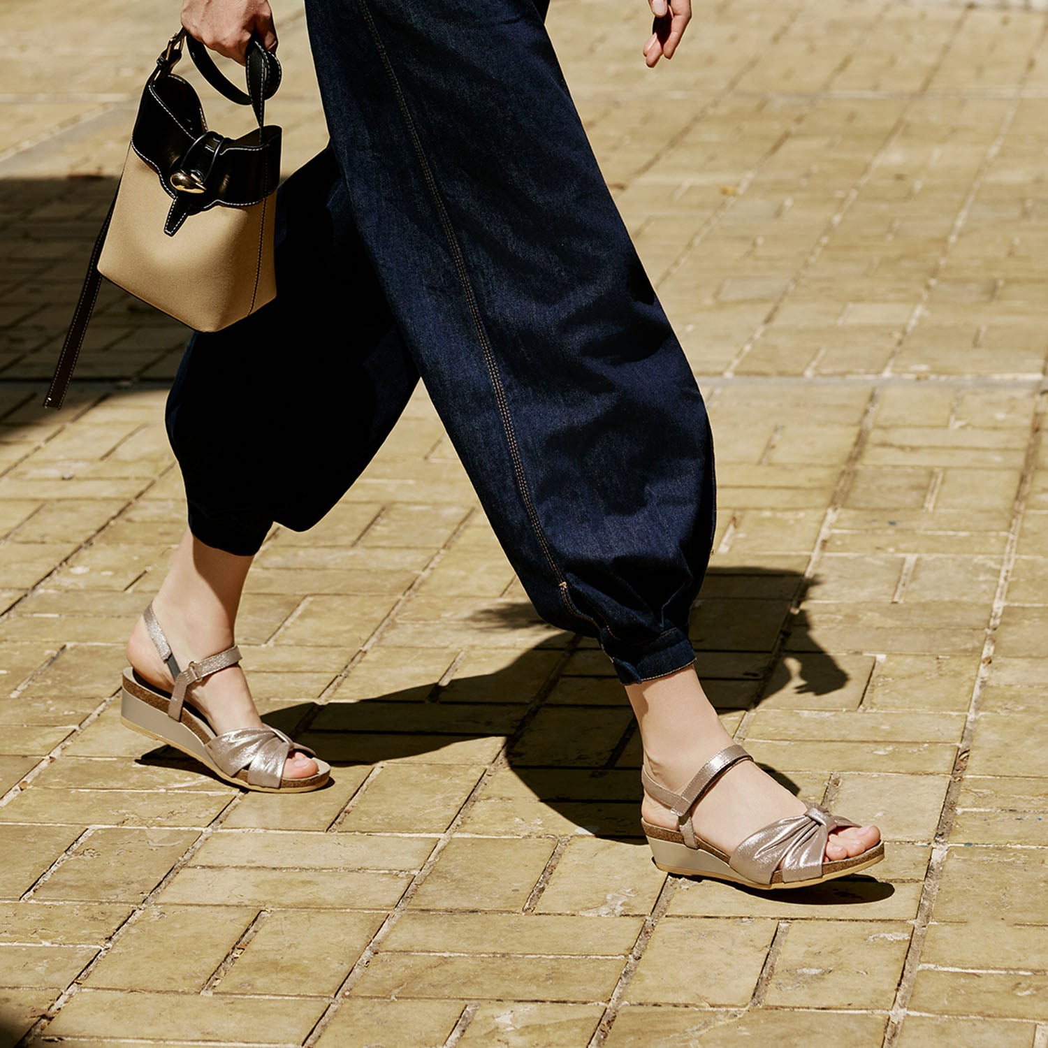 womens casual dress sandals Madame | Leather