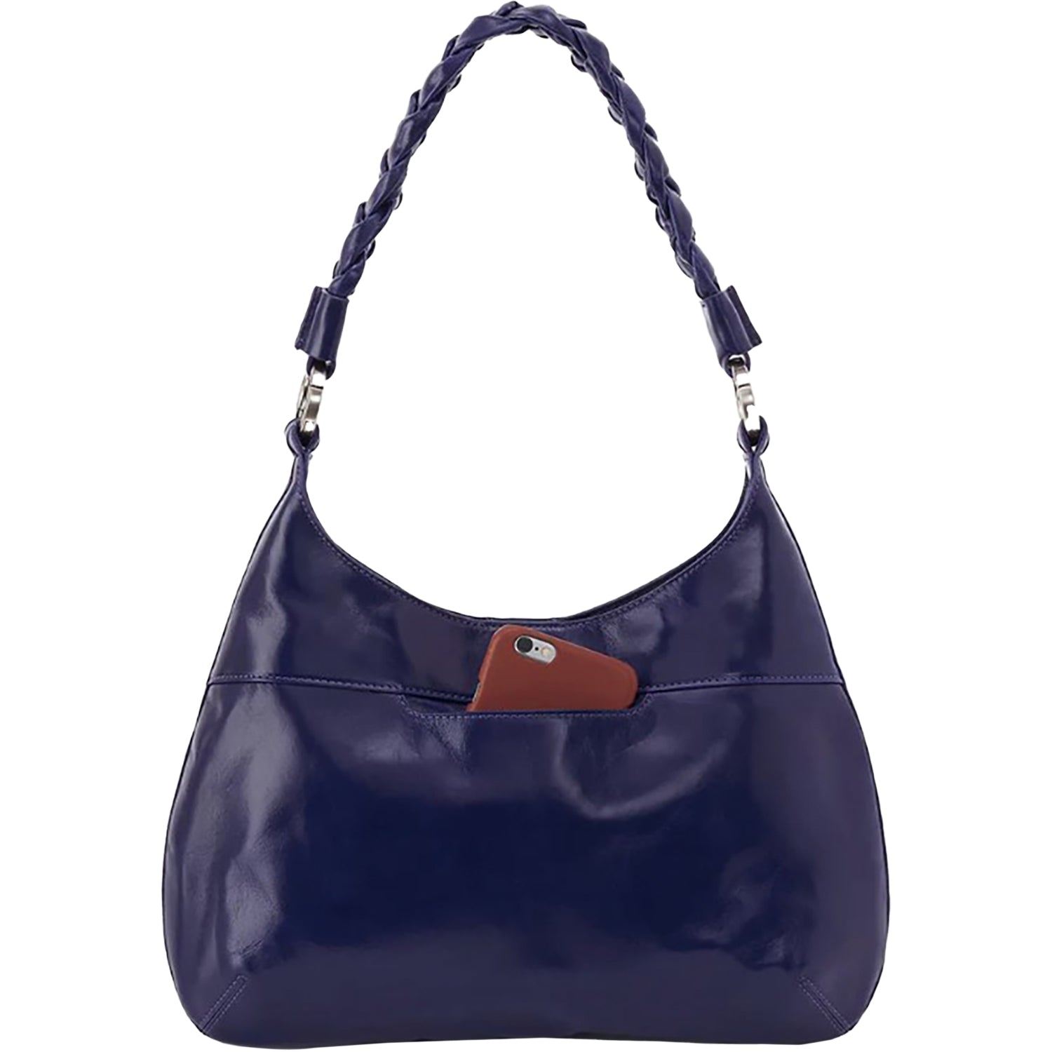 Womens Hobo Hobo Madison Shoulder Handbag Winter Violet Leather Winter Violet Leather