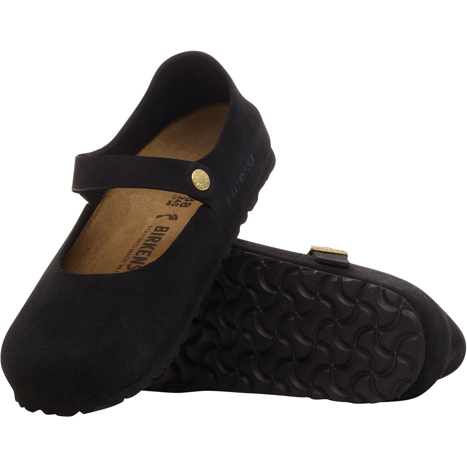 BIRKENSTOCK◆Mantova36(23.0)ブラック Women's Birkenstock Mantova Black Suede – Footwear etc.