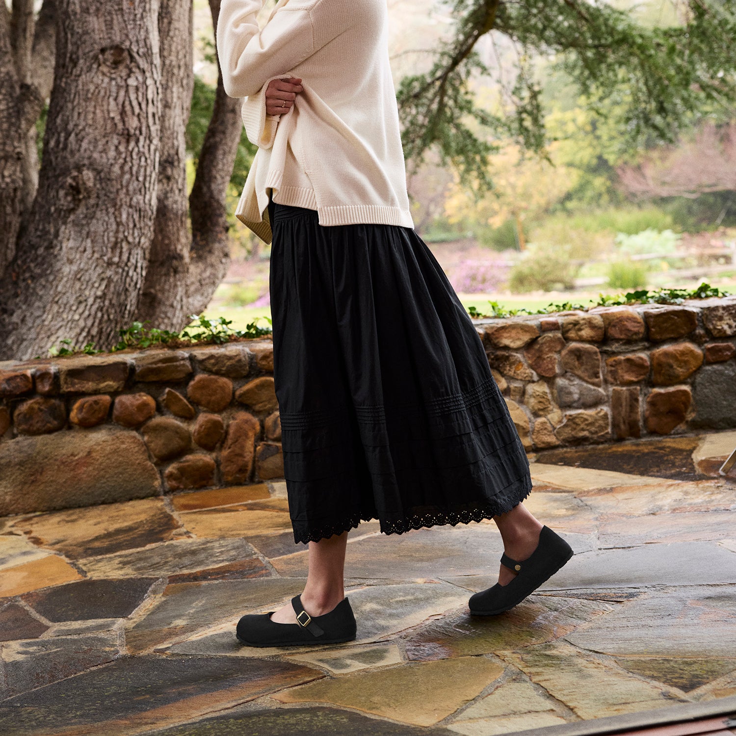 Women's Birkenstock Mantova Black Suede – Footwear etc.