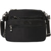 Womens Baggallini Baggallini Marais Crossbody Handbag Black Twill Black Twill