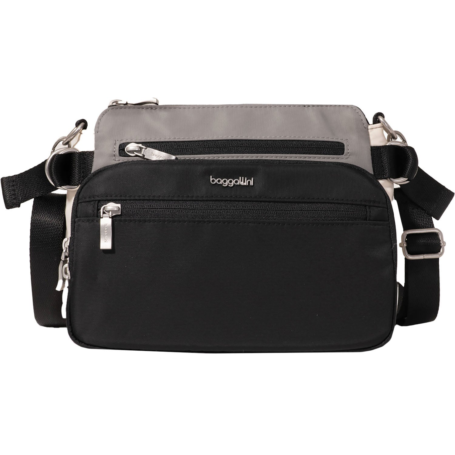 Womens Baggallini Baggallini Marais Crossbody Multi Twill Multi Twill