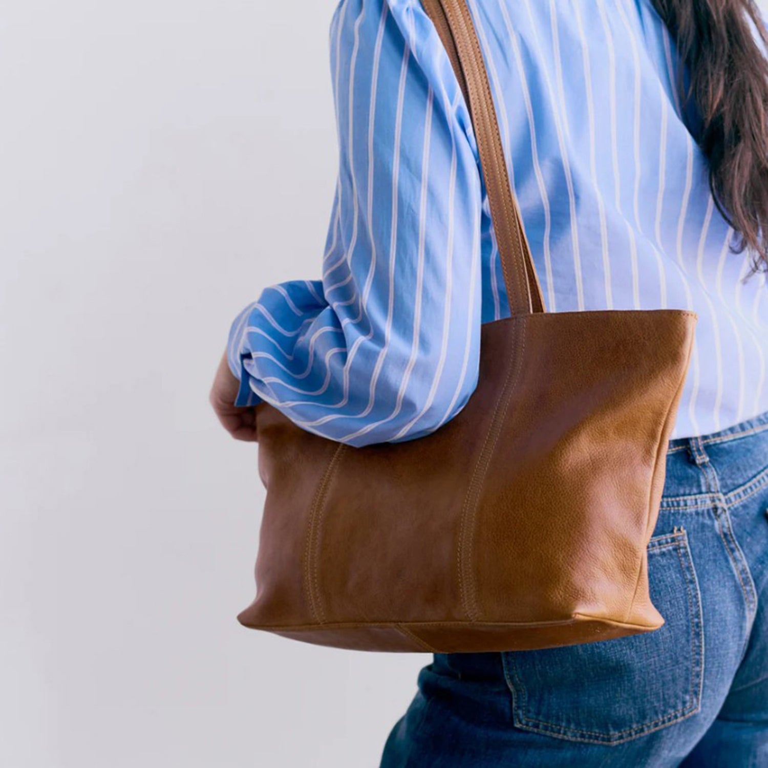 Womens Latico Latico Margot Leather Tote Handbag Cognac Cognac