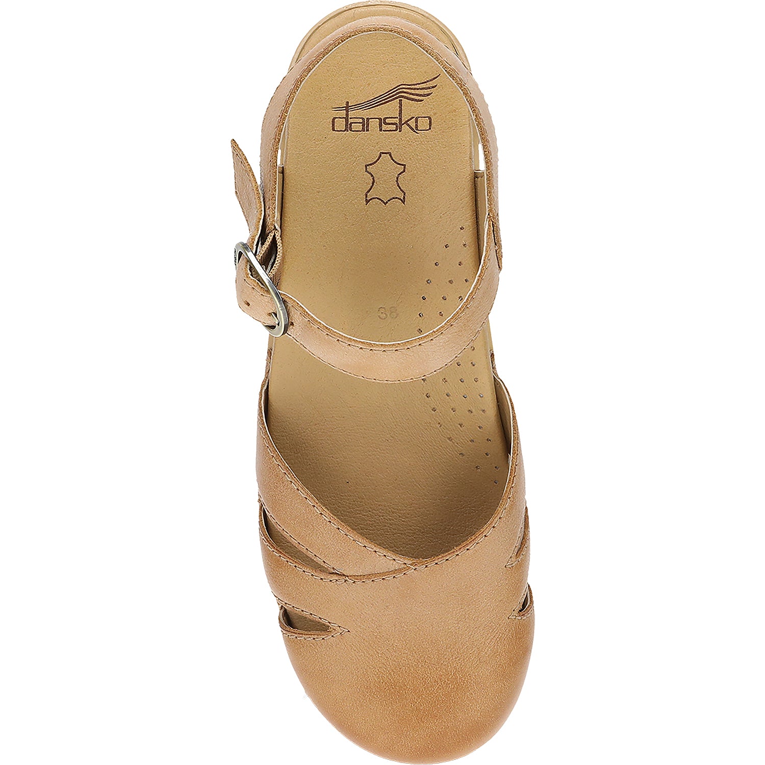 Womens Dansko Dansko Margreta Women's Mary Jane Clogs Honey Distressed Honey Distressed