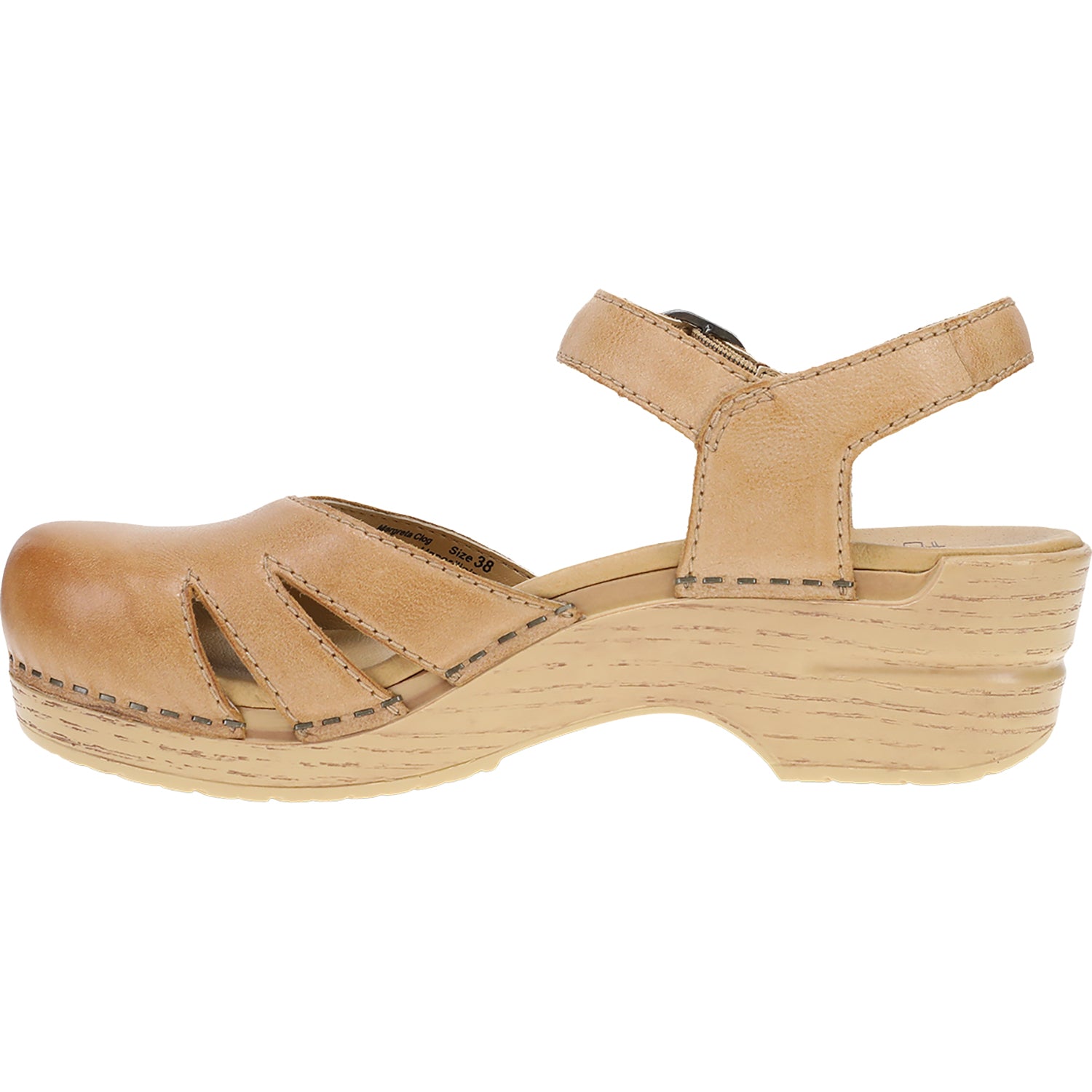 Womens Dansko Dansko Margreta Women's Mary Jane Clogs Honey Distressed Honey Distressed