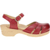 Womens Dansko Dansko Margreta Mary Jane Clog Women's Casual Shoes Red Red