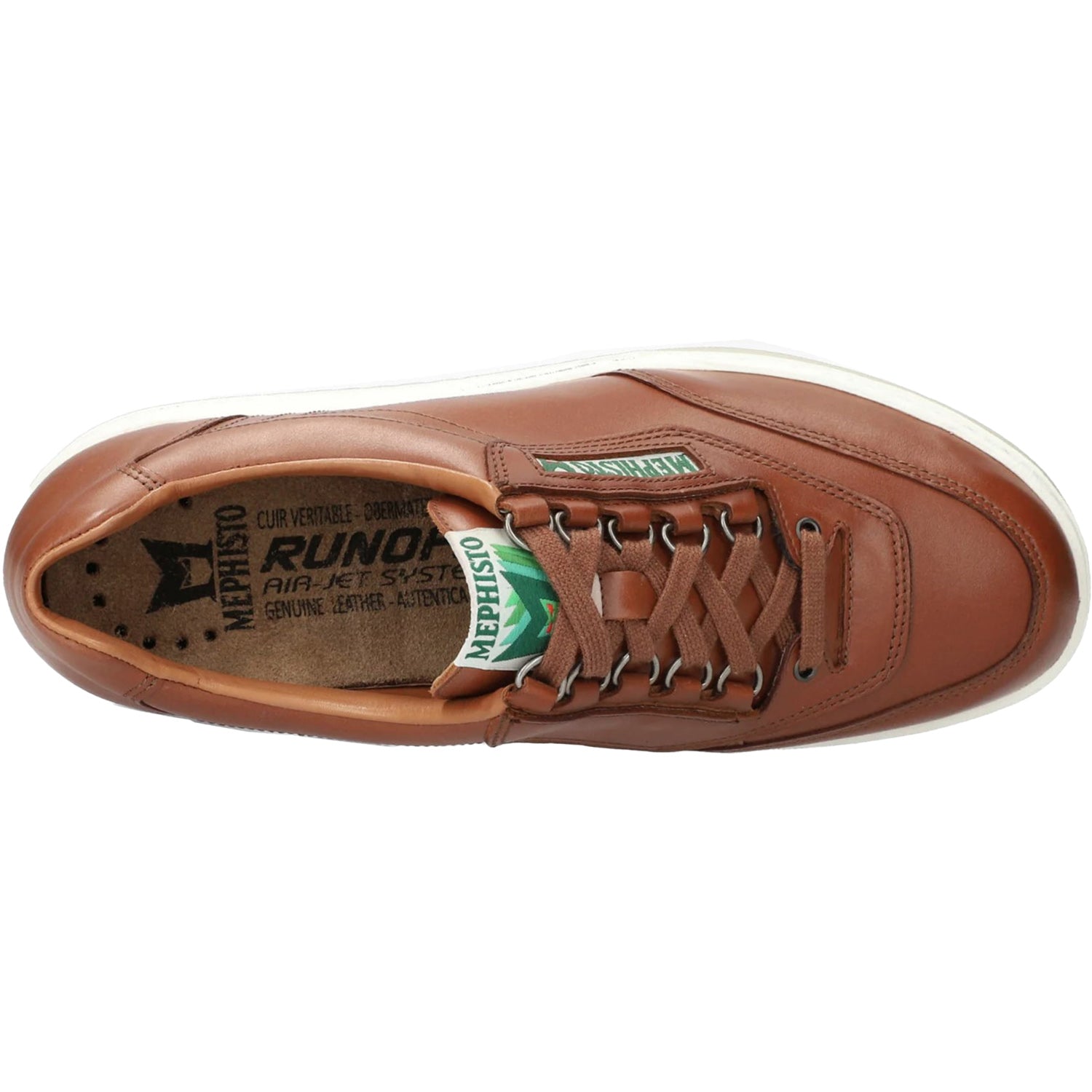 Mens Mephisto Men's Mephisto Match Hazelnut/White Hazelnut/White