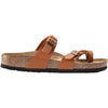 Womens Birkenstock Women's Birkenstock Mayari Ginger Brown Birko-Flor Ginger Brown Birko-Flor