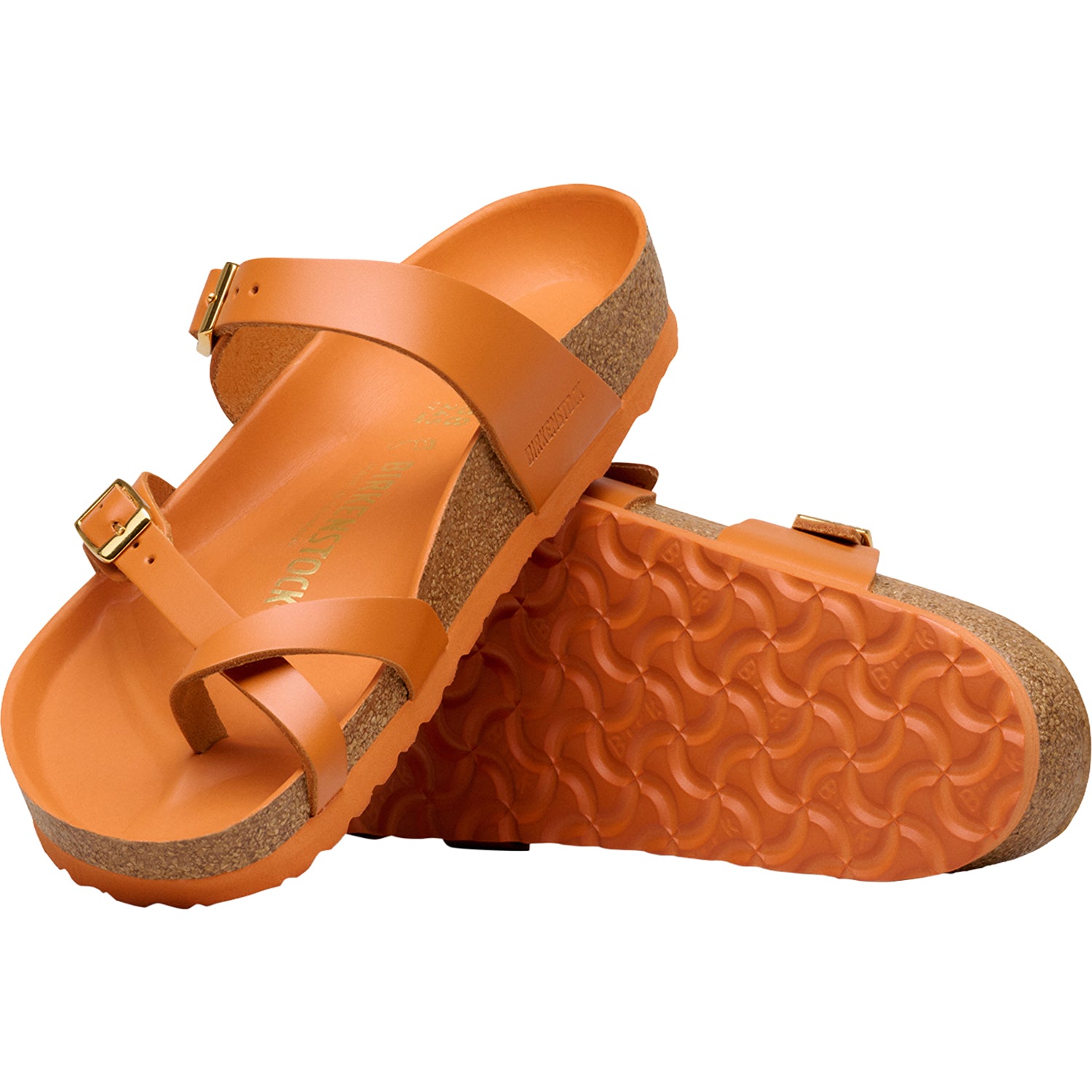Womens Birkenstock Birkenstock Mayari Amalfi Women's Sandals Kurkuma Leather Kurkuma Leather