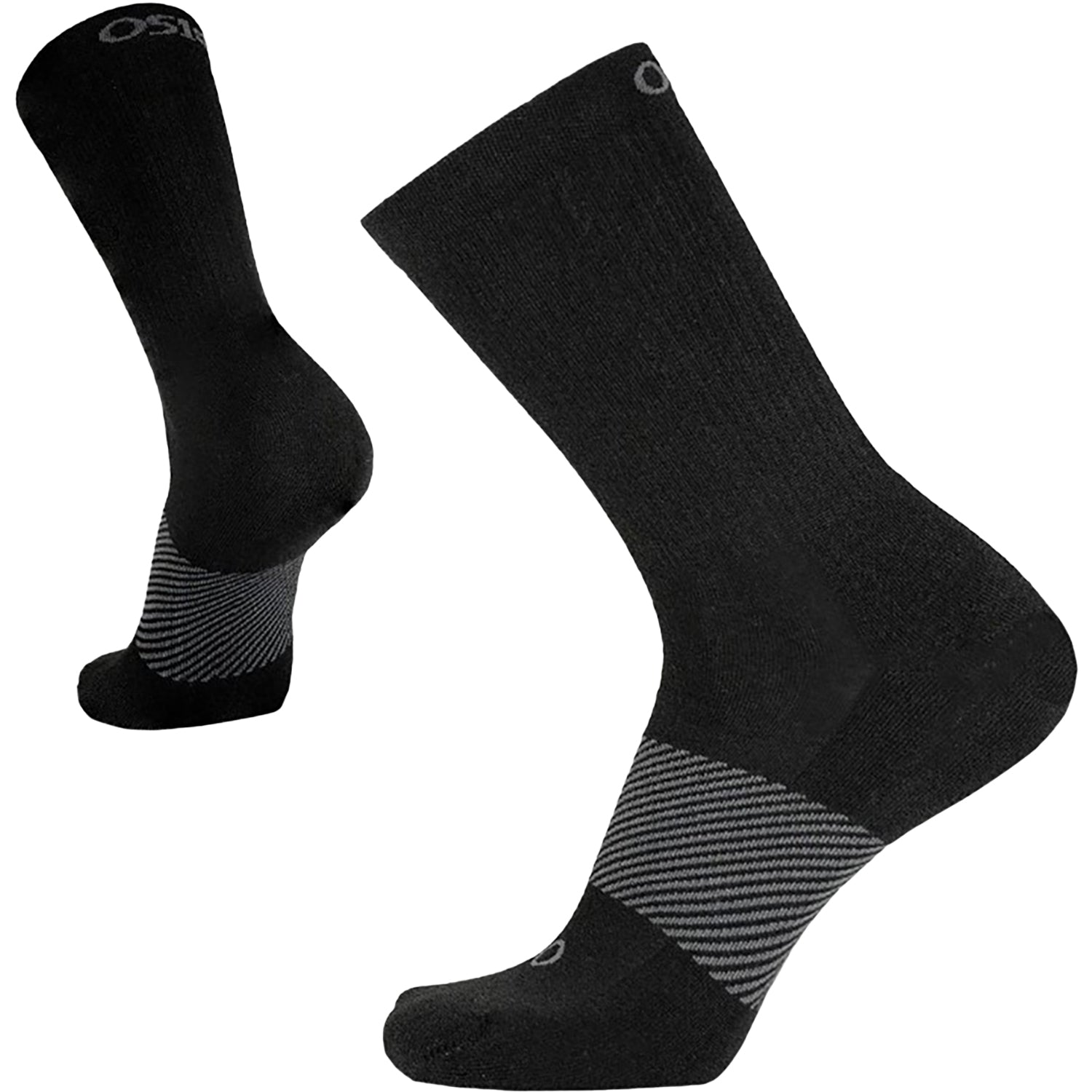 Womens Os1st OS1st Wicked Comfort Crew Merino Wool Socks Women's Socks Black Black