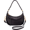 Womens Hobo Hobo Mia Crescent Small Hobo Handbag Black Black