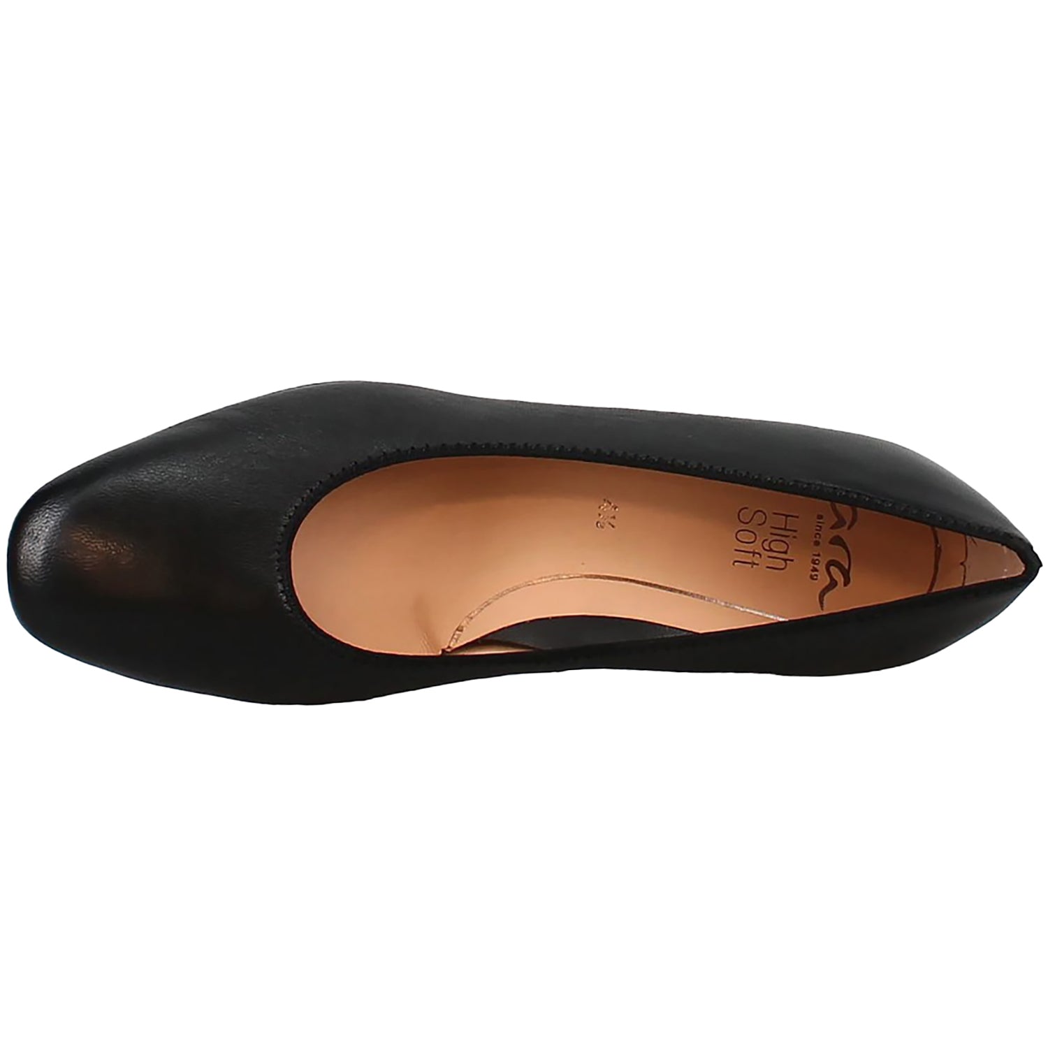 Womens Ara shoes Ara Milan Women's Dress Shoes Black Nappa Leather Black Nappa Leather