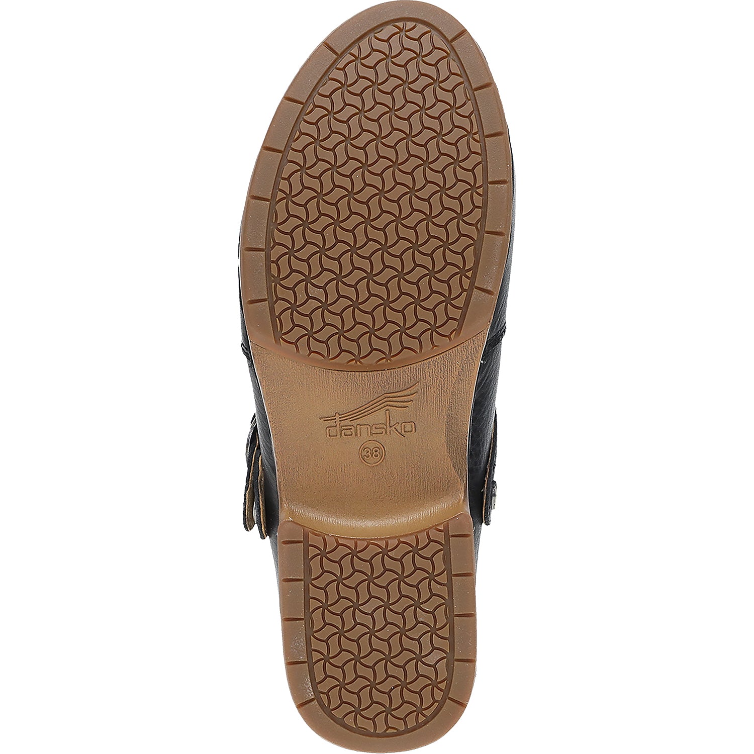 Womens Dansko Dansko Millie Women's Open Back Clogs Black Black Waxy Milled