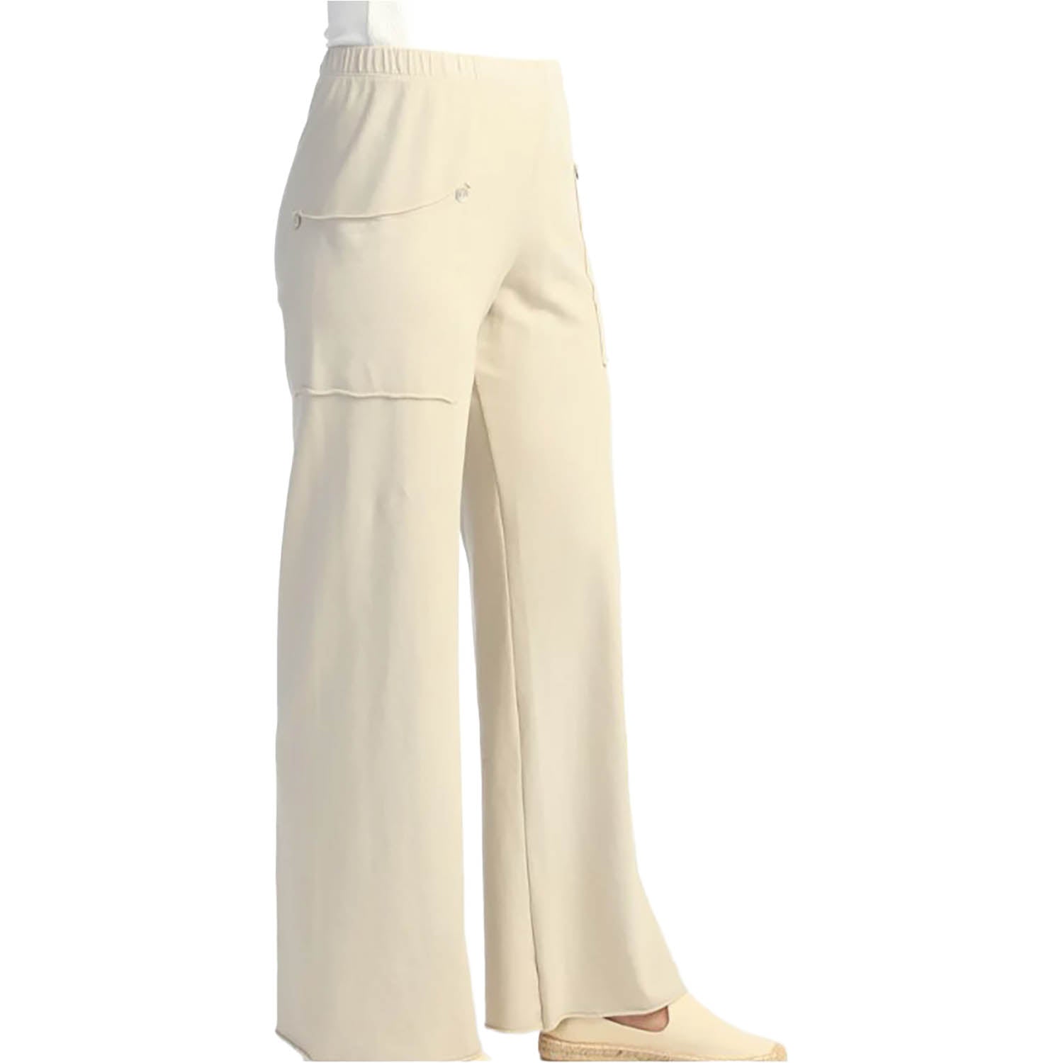 Womens Jess & jane Jess & Jane Mineral Wash Pant with Pockets Women's Bottoms Birch Birch