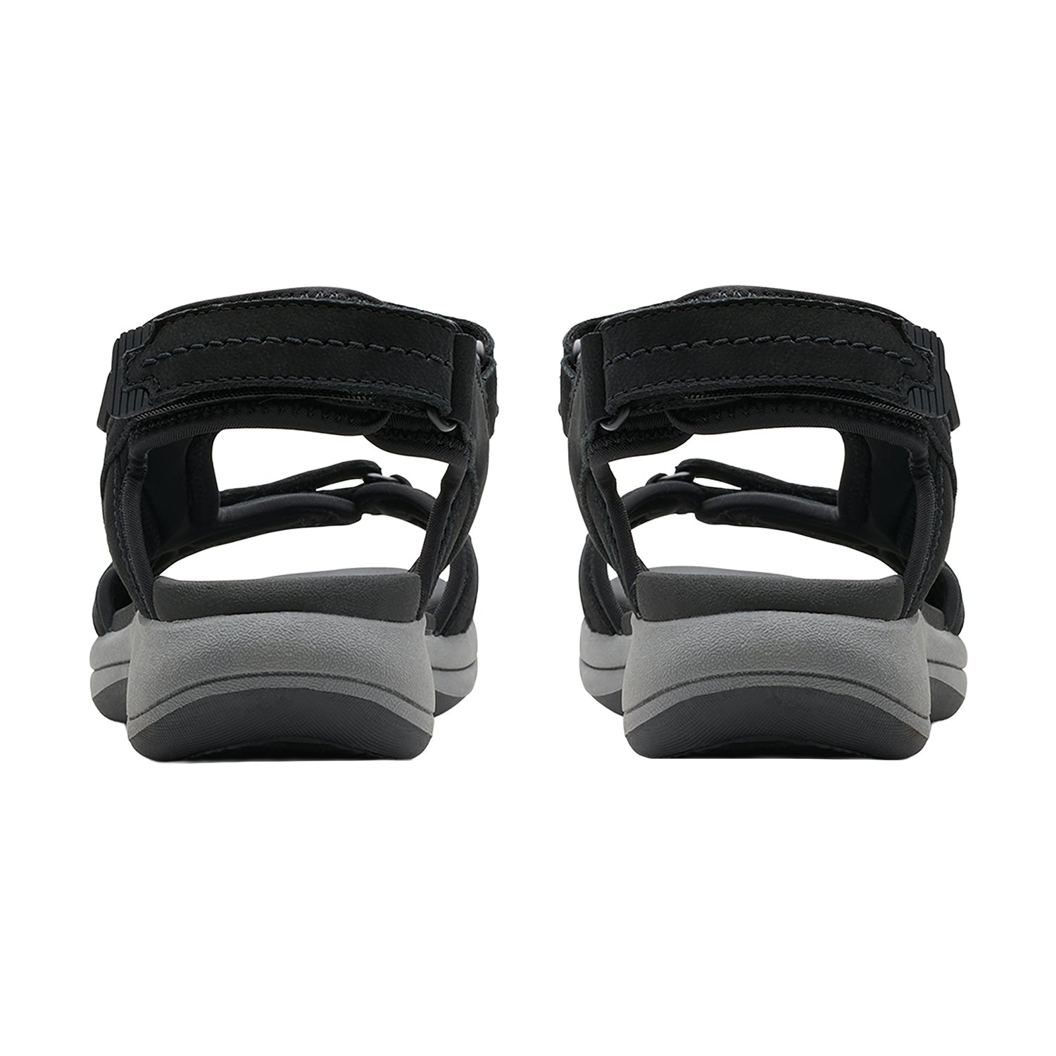 Womens Clarks Clarks Mira Free Women's Outdoor Sandals Black Nubuck Black Nubuck