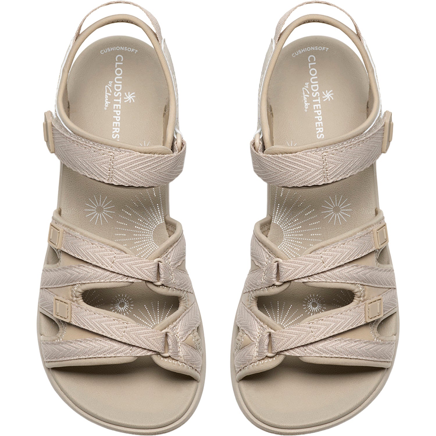 Womens Clarks Clarks Mira Madi Women's Sandals Stone Stone