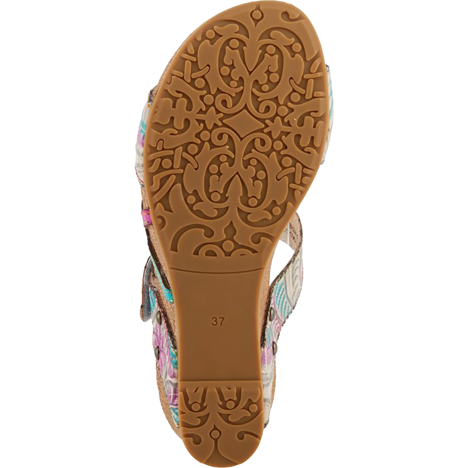 Womens L'artiste by spring step L'Artiste by Spring Step Moai Women's Sandals Grey Multi Grey Multi