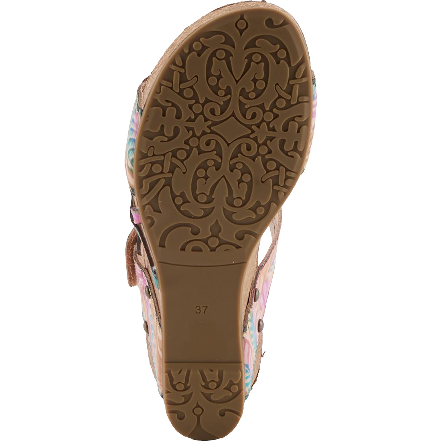 Womens L'artiste by spring step L'Artiste by Spring Step Moai Women's Sandals Tan Multi Tan Multi
