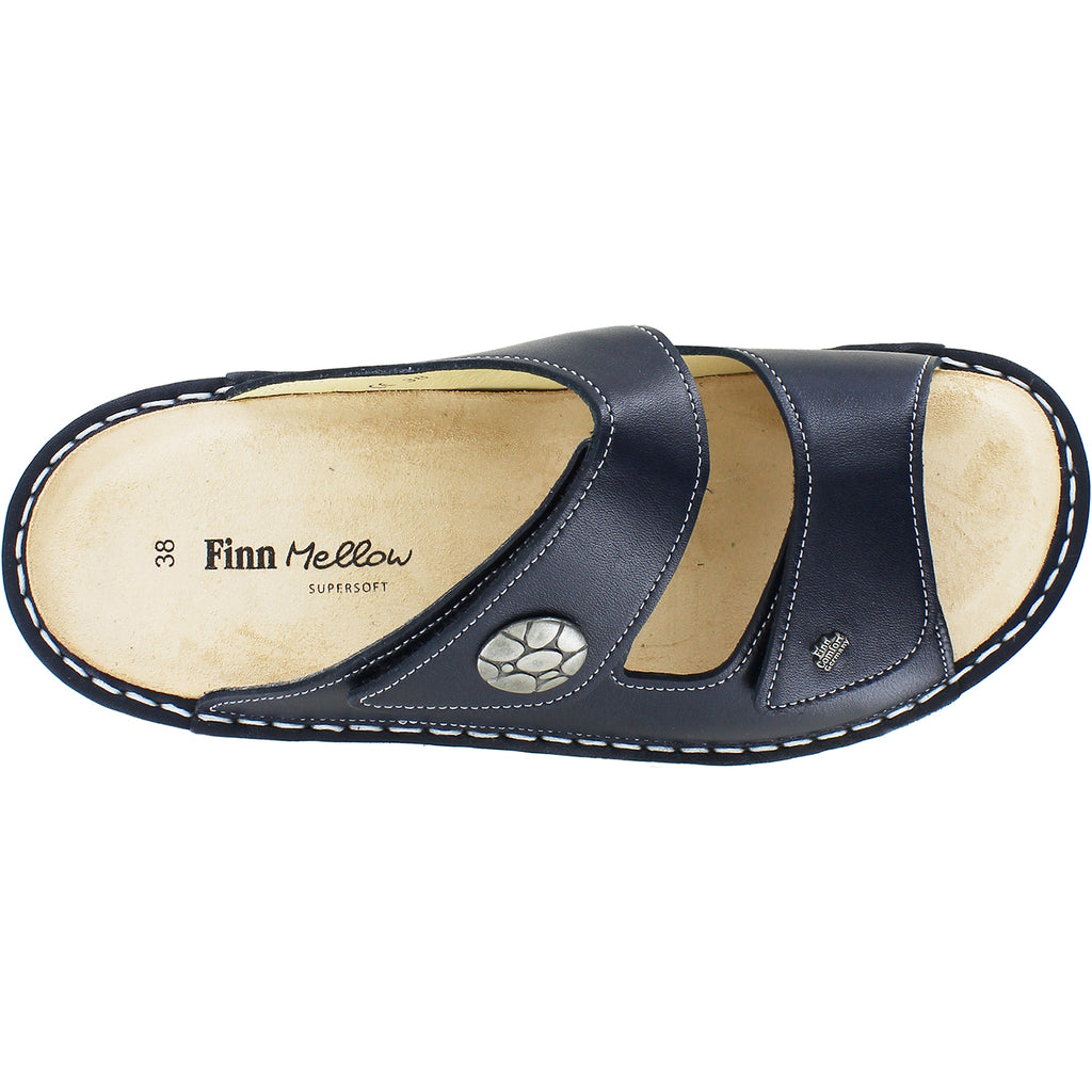 Womens Finn comfort Women's Finn Comfort Moorea Finn Mellow Atlantic Leather Atlantic Leather
