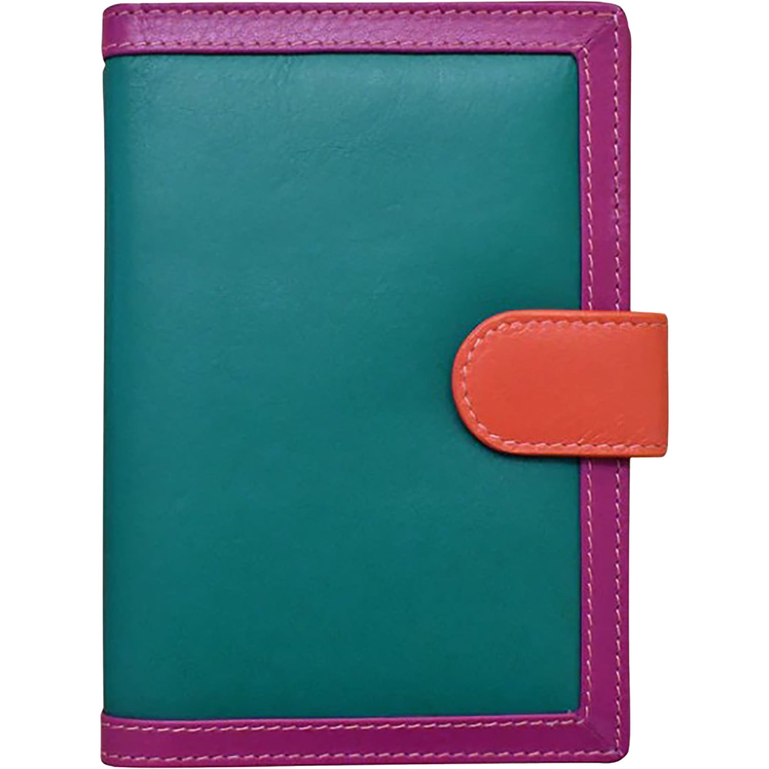 Womens Ili new york ili New York Multi Color Passport Wallet Paradise Multi Leather Paradise Multi Leather