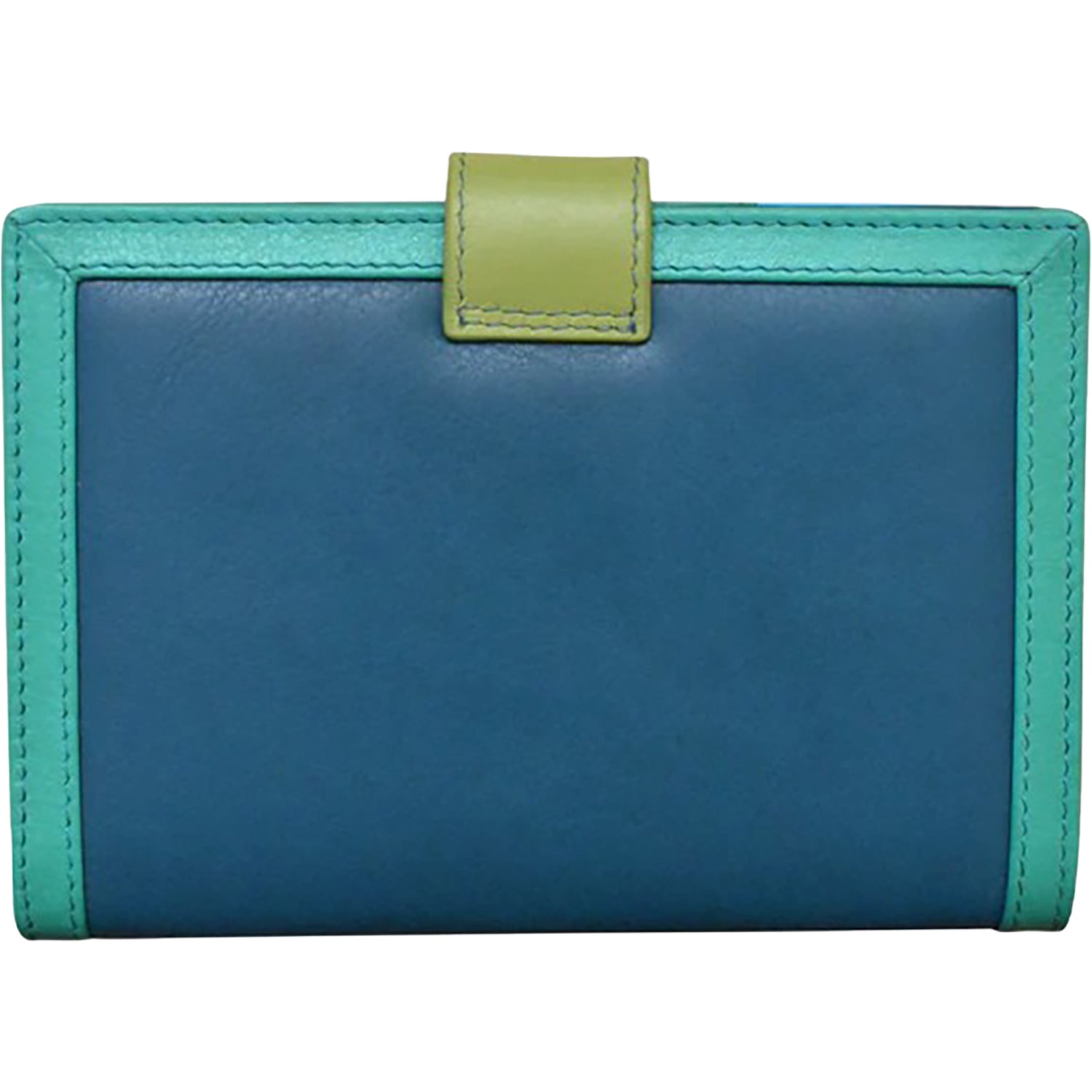 Womens Ili new york ili New York Multi Color Passport Wallet Serenity Multi Leather Serenity Multi