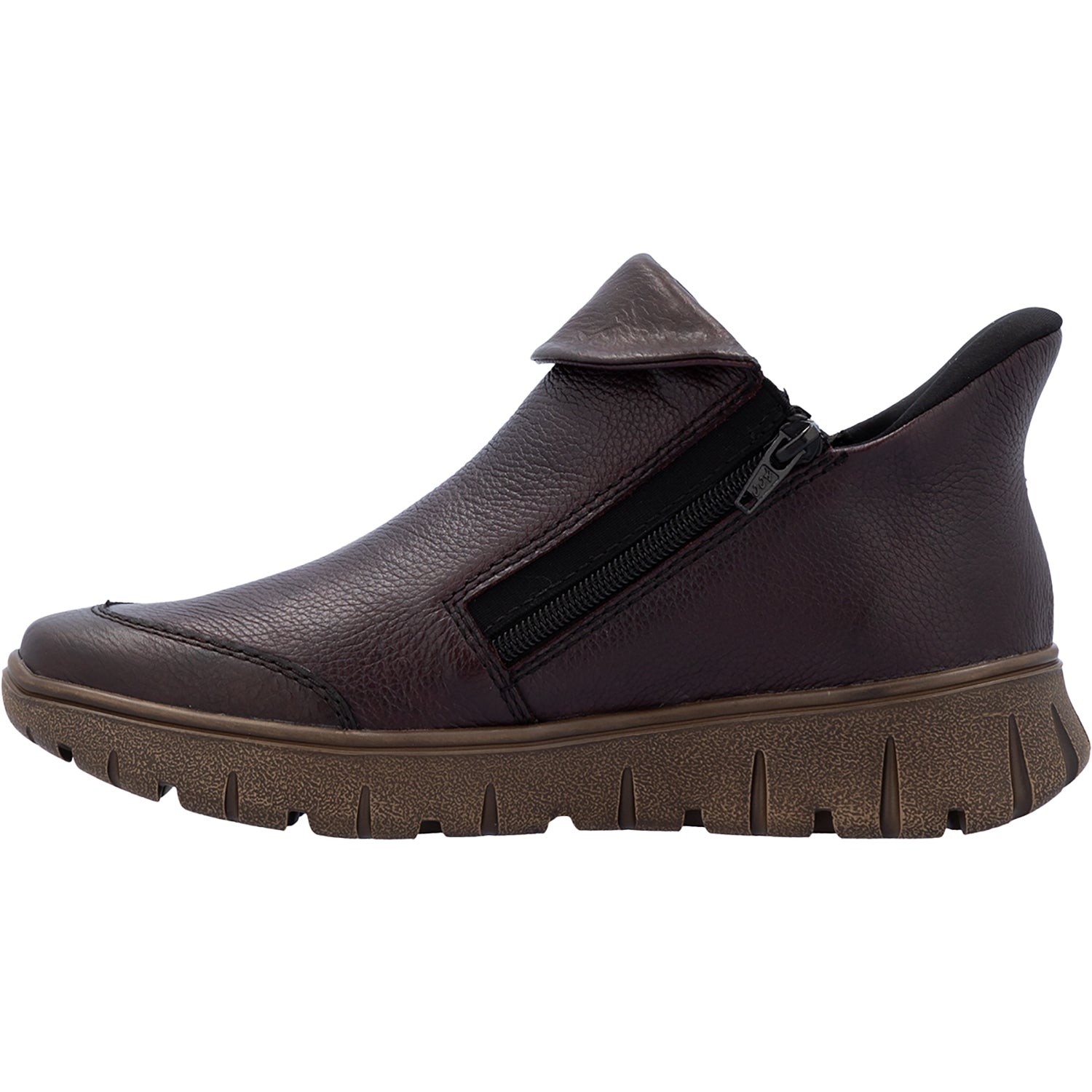 Womens Rieker Rieker N1353-35 Women's Boots Havanna/Cerise/Antik Leather Havanna/Cerise/Antik Leather