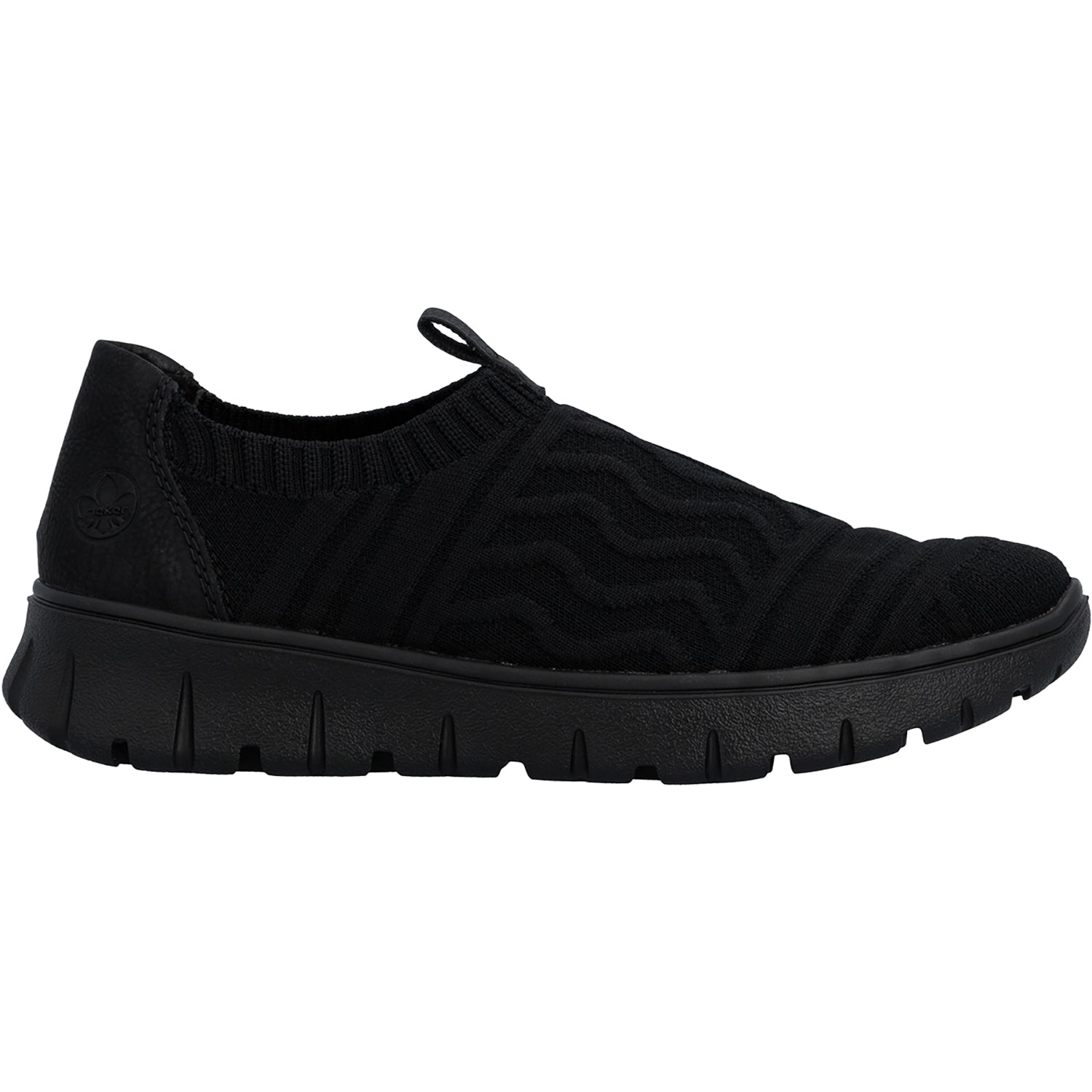 Womens Rieker Rieker N1354-00 Women's Casual Slip-Ons Schwarz/Schwarz Schwarz/Schwarz