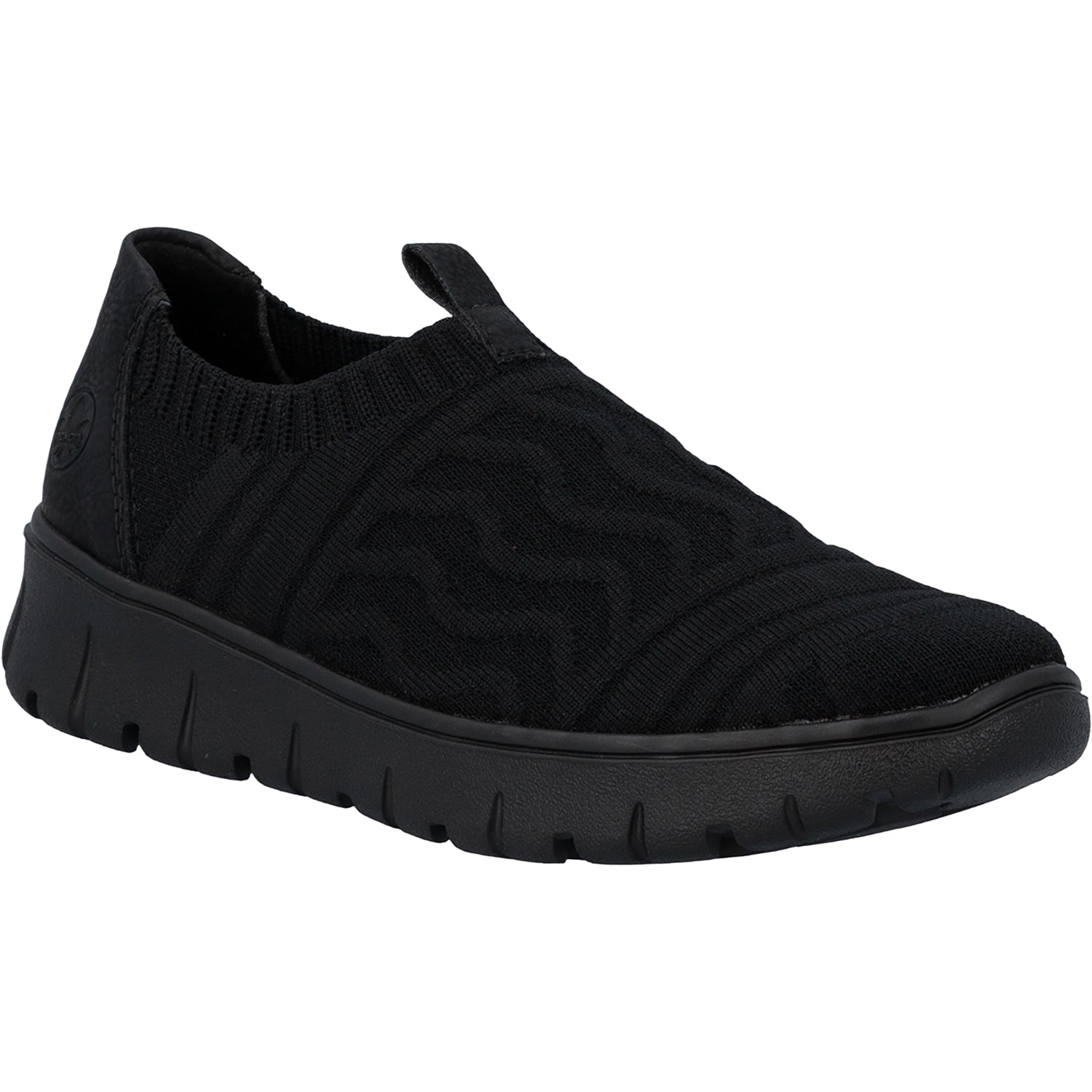 Womens Rieker Rieker N1354-00 Women's Casual Slip-Ons Schwarz/Schwarz Schwarz/Schwarz