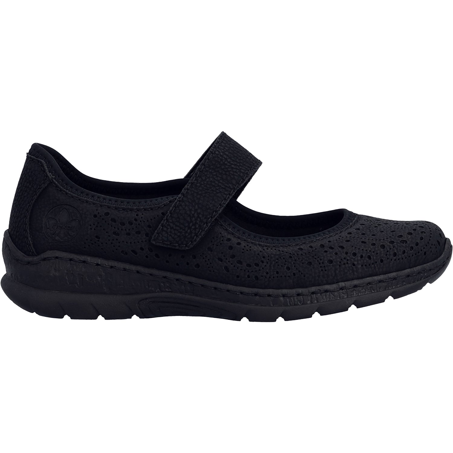 Womens Rieker Rieker N4299-00 Nikita 99 Women's Mary Janes Schwarz/Schwarz/Schwarz Schwarz/Schwarz/Schwarz