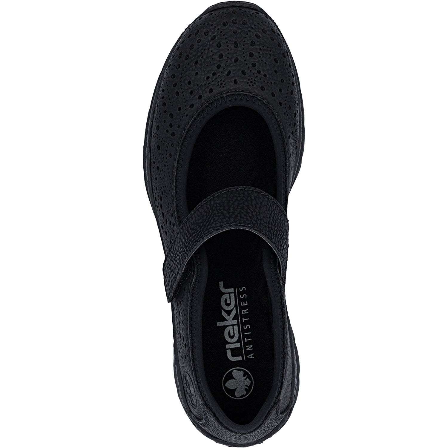Womens Rieker Rieker N4299-00 Nikita 99 Women's Mary Janes Schwarz/Schwarz/Schwarz Schwarz/Schwarz/Schwarz