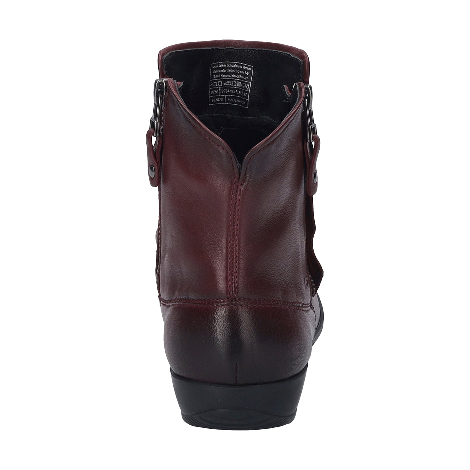 Womens Josef seibel Women's Josef Seibel Naly 24 Bordo Leather Bordo Leather