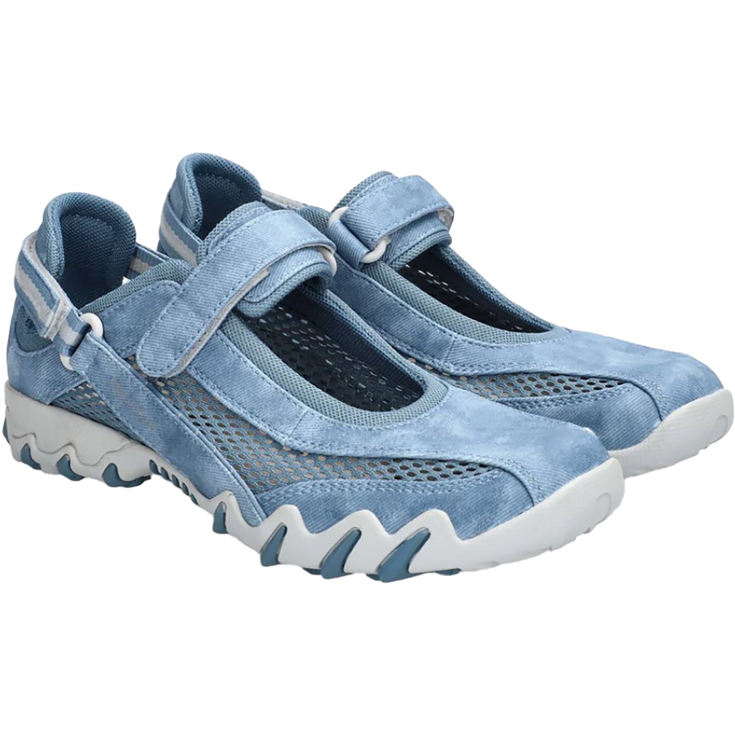 Womens Allrounder by mephisto Allrounder by Mephisto Niro Women's Athletic Shoes Blue Heaven Blue Heaven