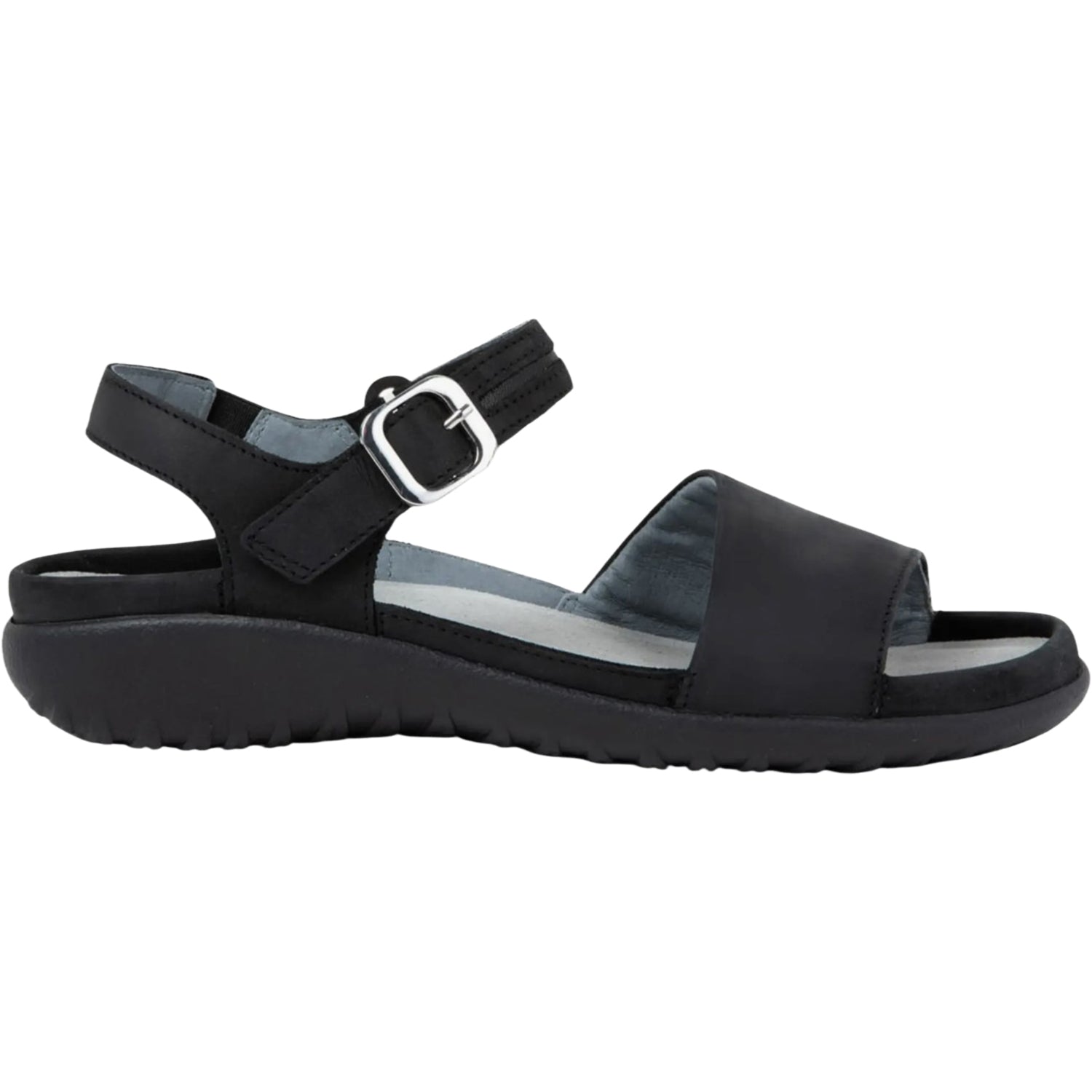 Womens Naot Naot Nagoya Women's Shoes Ebony Nubuck/Black Leather Ebony Nubuck/Black Leather