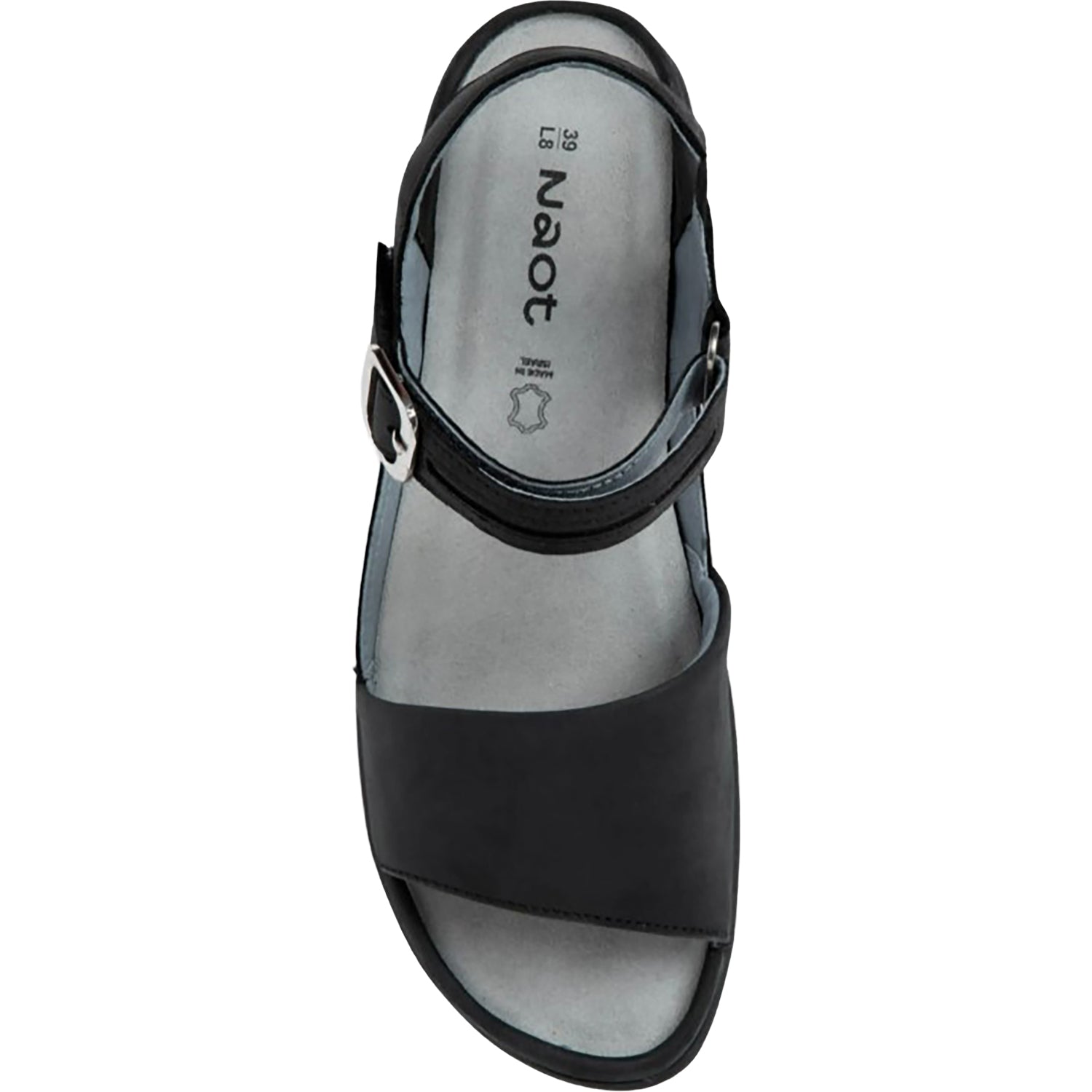 Womens Naot Naot Nagoya Women's Shoes Ebony Nubuck/Black Leather Ebony Nubuck/Black Leather