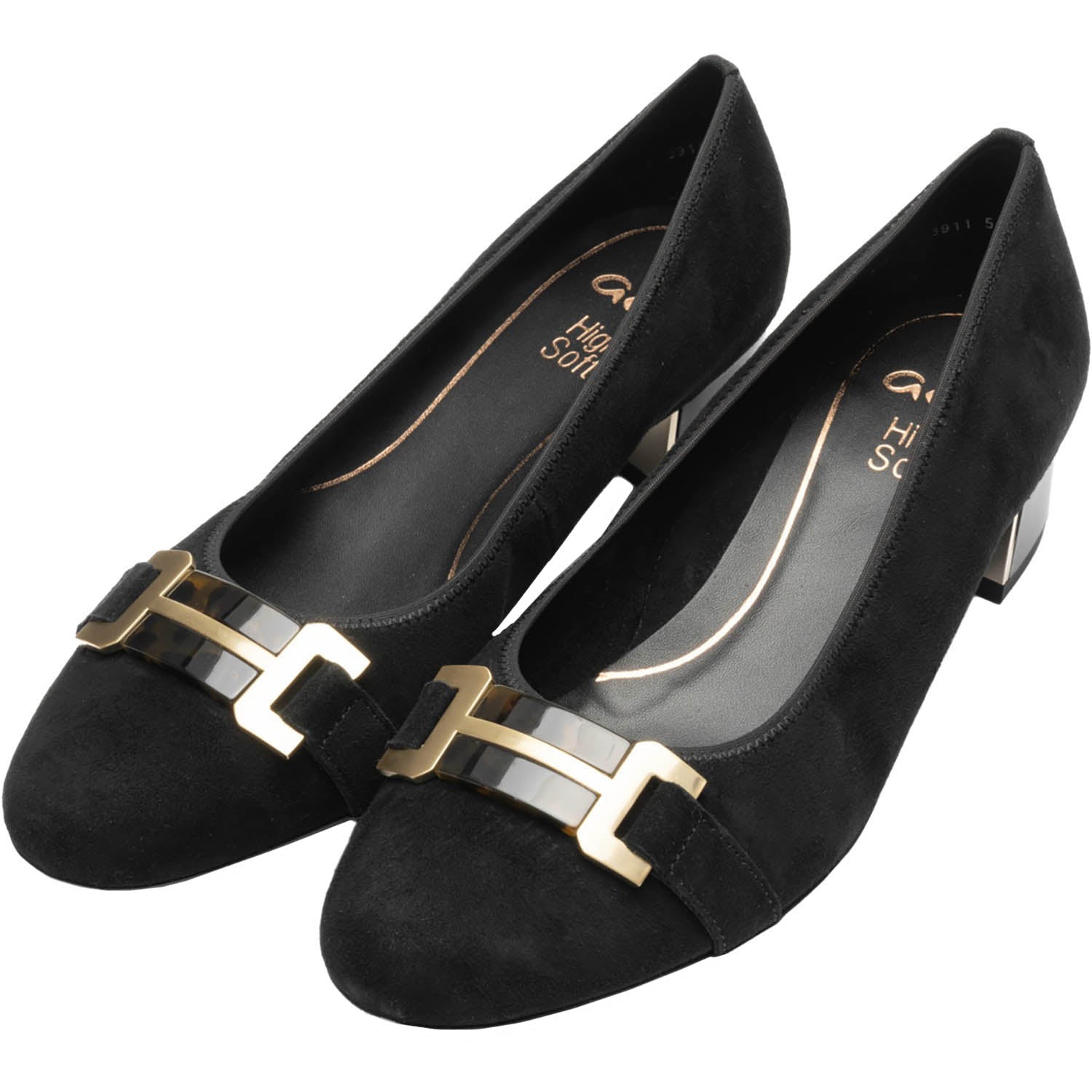 Womens Ara shoes Ara Nebula Women's Dress Heels Black Kid Suede Black Kid Suede
