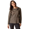 Womens Habitat Habitat Newport Knit Downtown Women's Long Sleeve Top Umber Umber