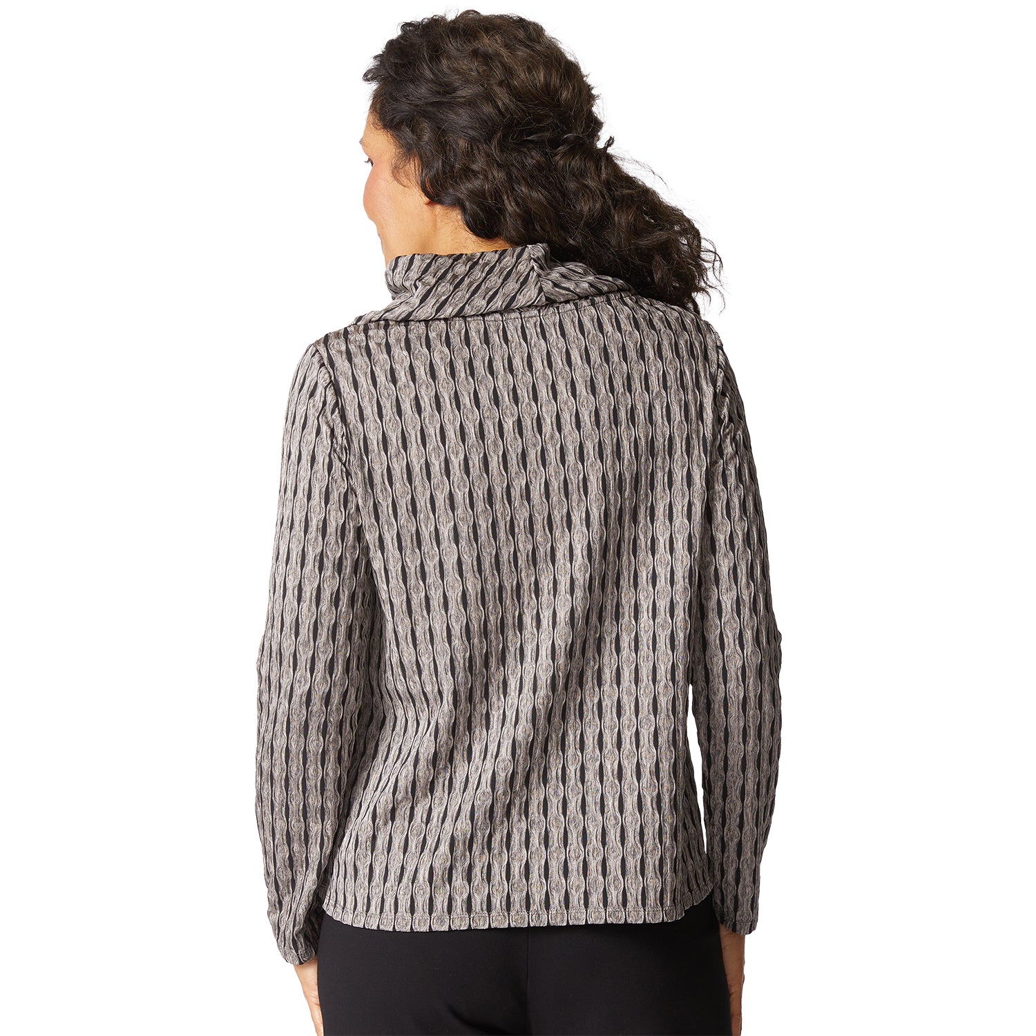 Womens Habitat Habitat NeWaterproofort Knit Pocket Top Women's Long Sleeve Top Driftwood Driftwood