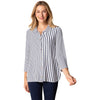 Womens Habitat Habitat Next in Line Shirt Women's Long-Sleeve Top Navy Navy