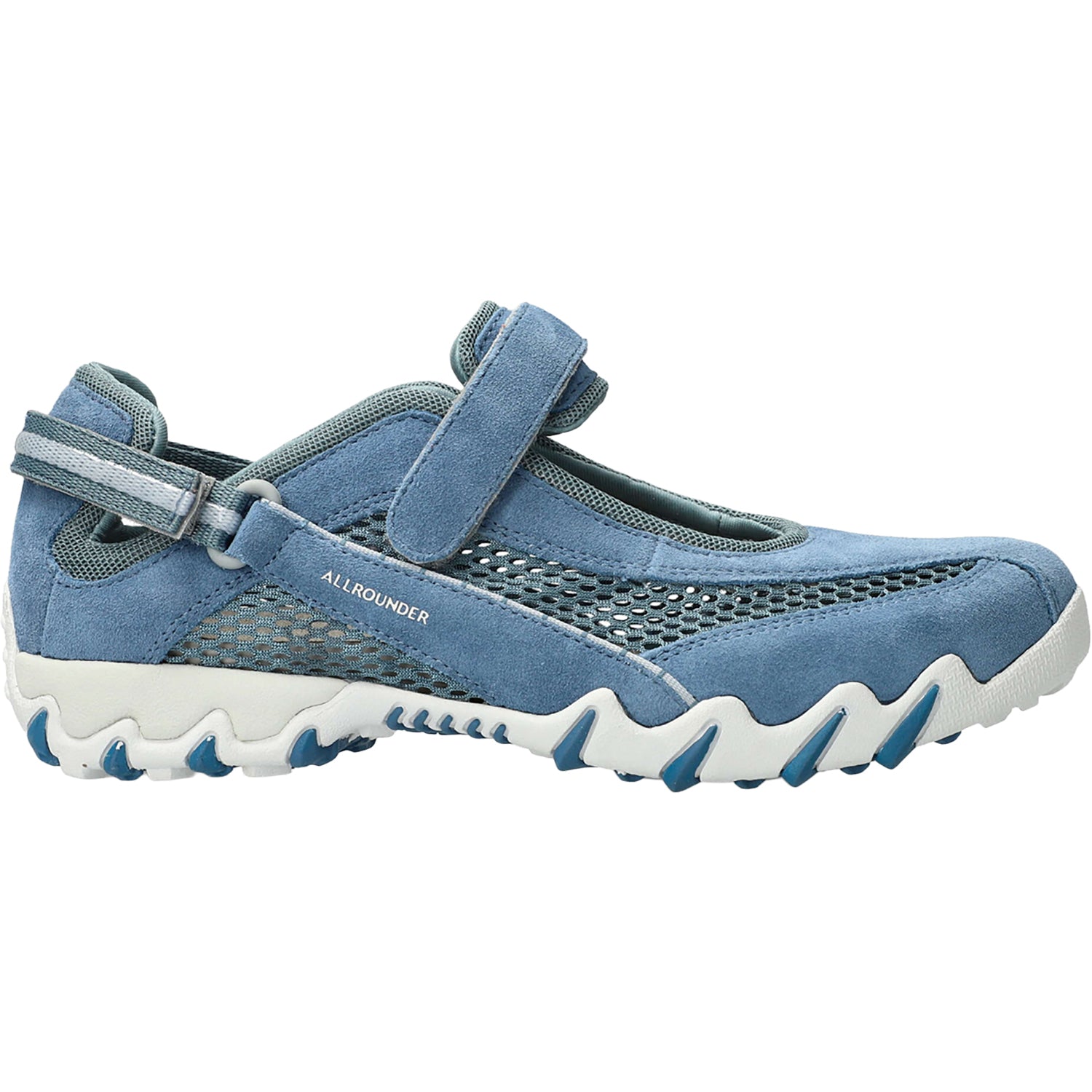 Womens Allrounder by mephisto Allrounder by Mephisto Niro Women's Outdoor Trail Hiking Shoes New Denim/Jeans New Denim/Jeans