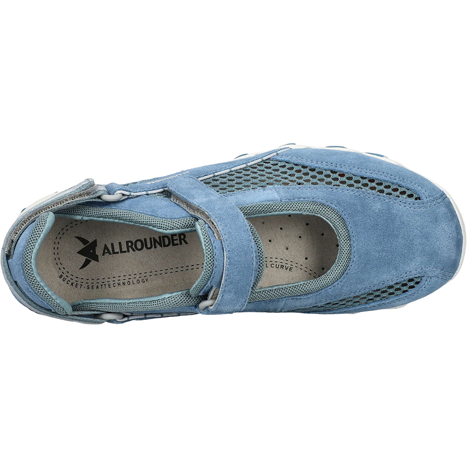 Womens Allrounder by mephisto Allrounder by Mephisto Niro Women's Outdoor Trail Hiking Shoes New Denim/Jeans New Denim/Jeans