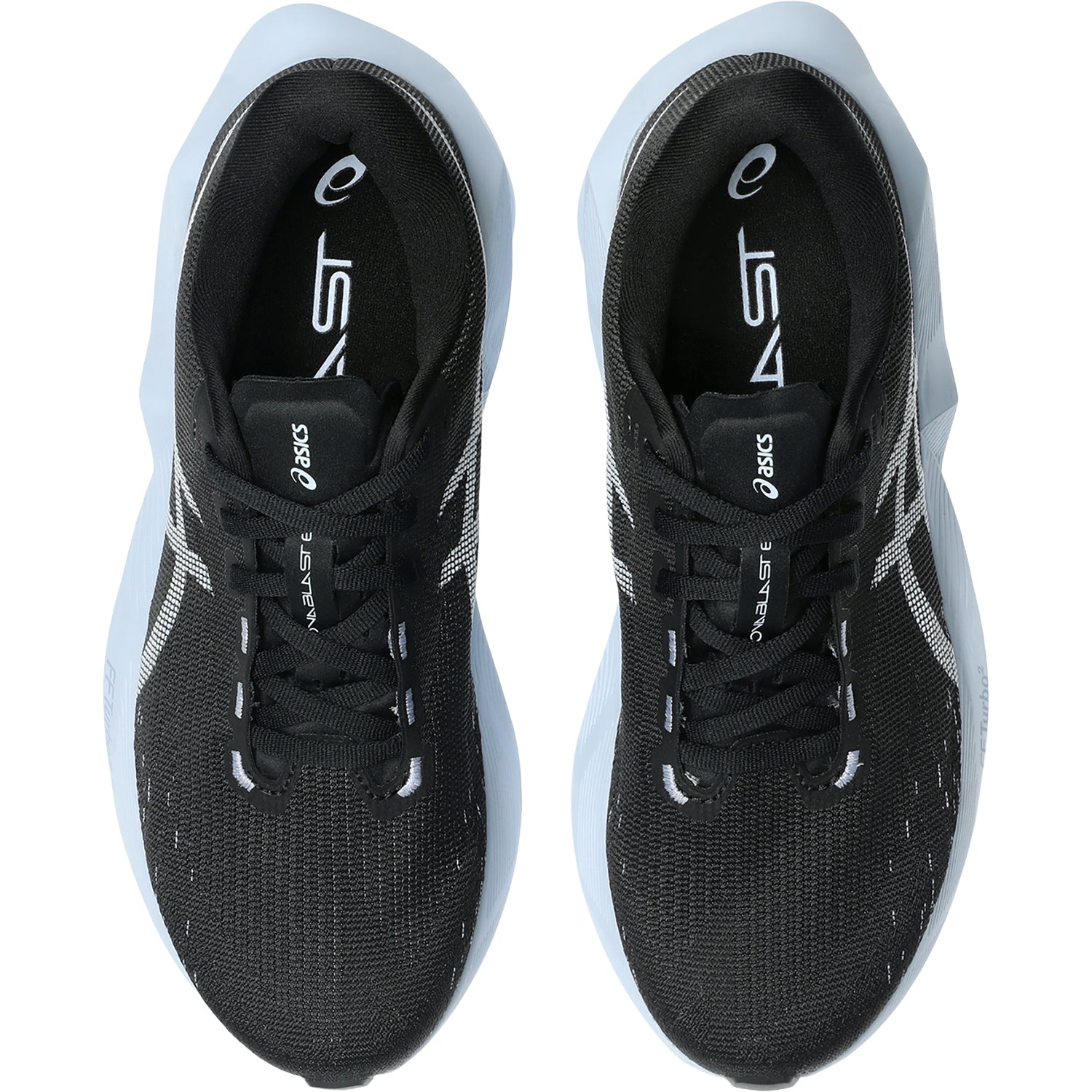 Womens Asics ASICS Novablast 6 Women's Athletic Shoes Black/Solid Air (Neutral Support) Black/Solid Air
