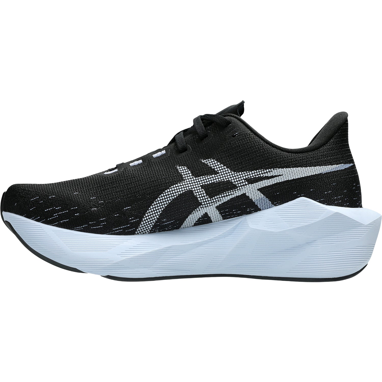 Womens Asics ASICS Novablast 6 Women's Athletic Shoes Black/Solid Air (Neutral Support) Black/Solid Air