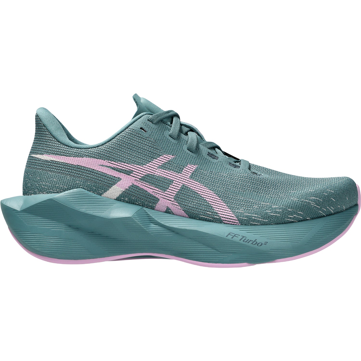 Womens Asics ASICS Novablast 6 Women's Athletic Shoes Foggy Teal/Hazy Lilac (Neutral Support) Foggy Teal/Hazy Lilac