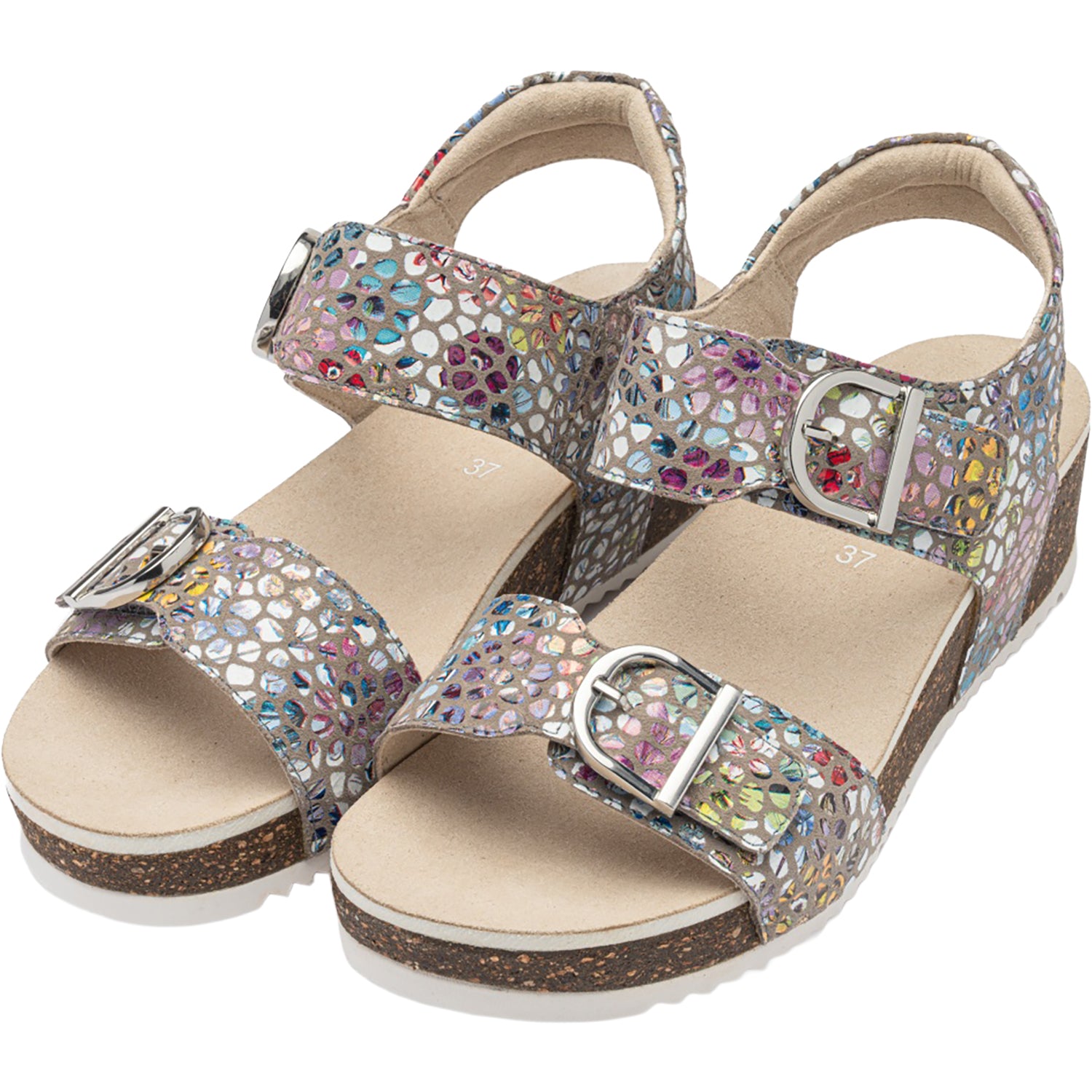 Womens Ara shoes Ara Nova Women's Sandals Multi Konfettikid Leather Multi Konfettikid Leather
