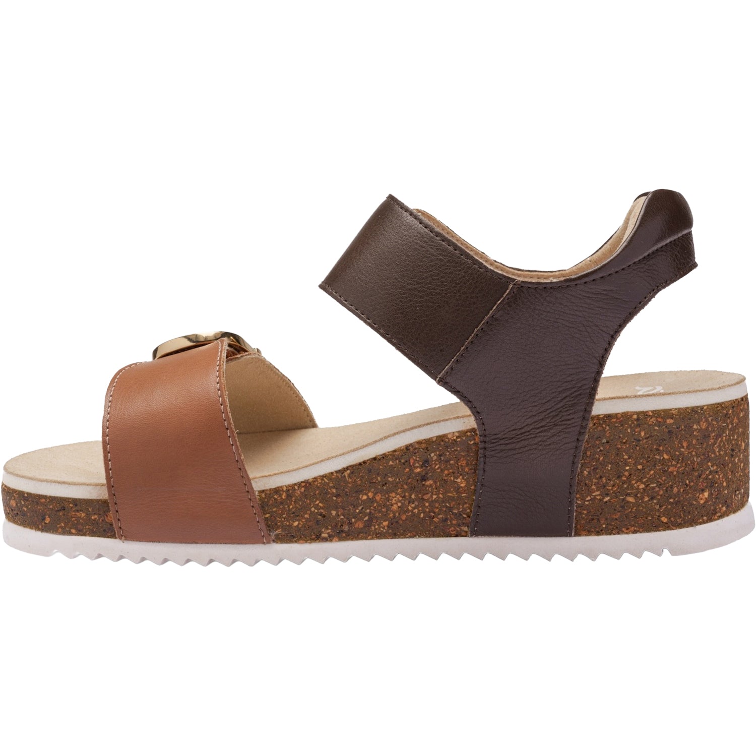 Womens Ara shoes Ara Nova Women's Wedge Sandals Mousse/Mocha Calf Mousse/Mocha Calf