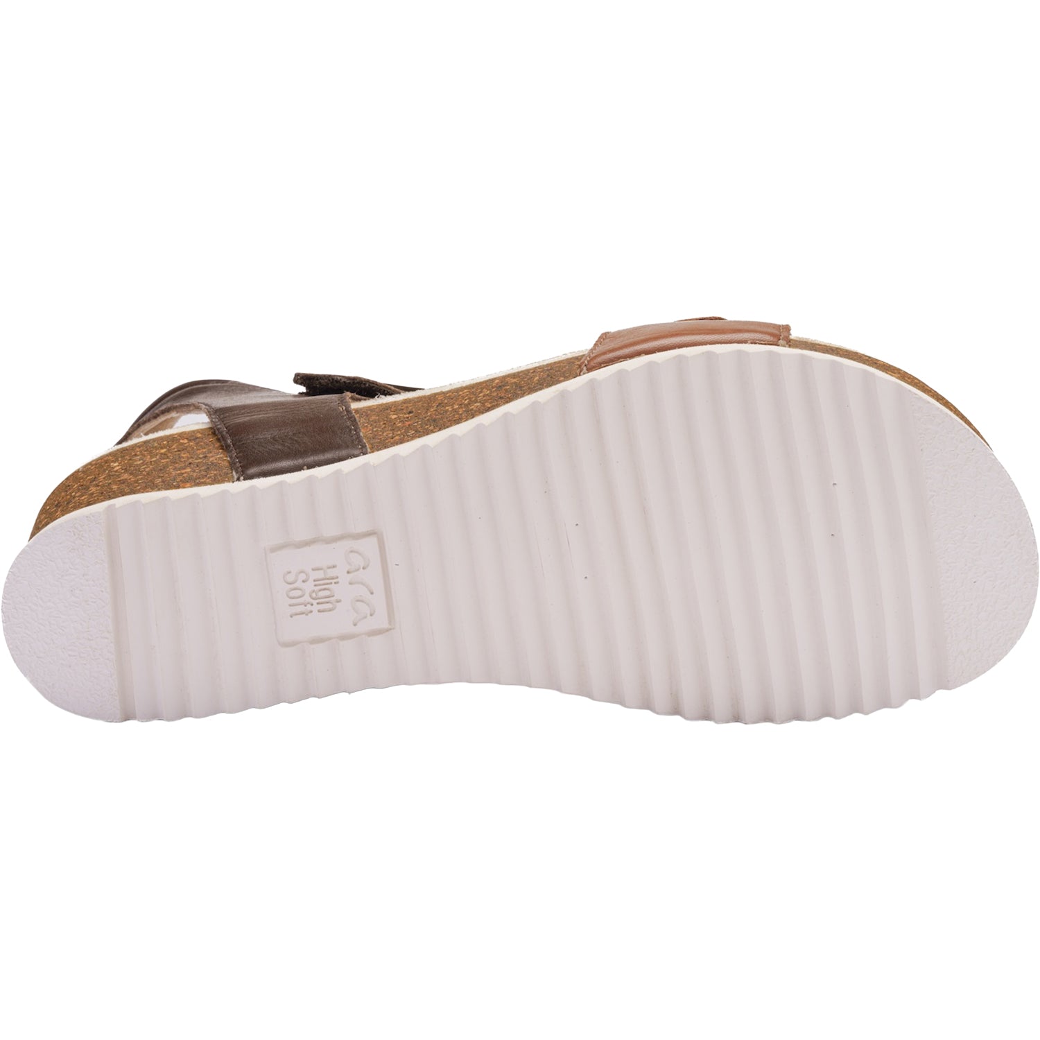 Womens Ara shoes Ara Nova Women's Wedge Sandals Mousse/Mocha Calf Mousse/Mocha Calf